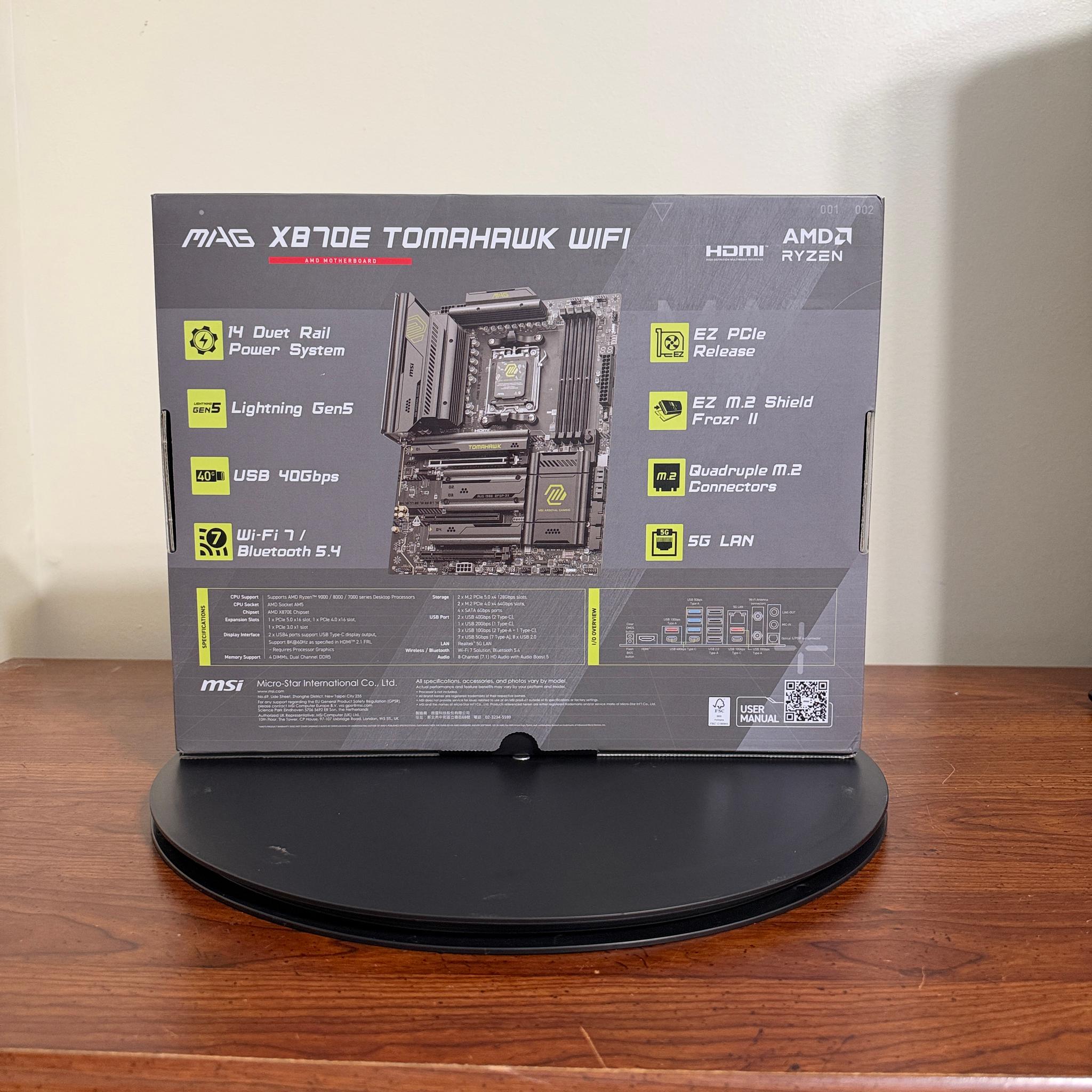 *NEW* MSI MAG X870 TOMAHAWK WIFI + BLUETOOTH