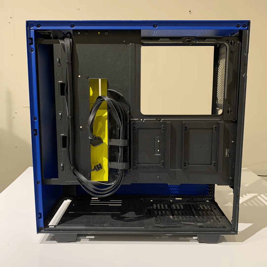 NZXT H500 Vault Boy PC case + motherboard (for parts)