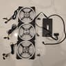 Corsair iCUE QL120 120 mm Fans (3-Pack) w/ Corsair iCUE Commander Core