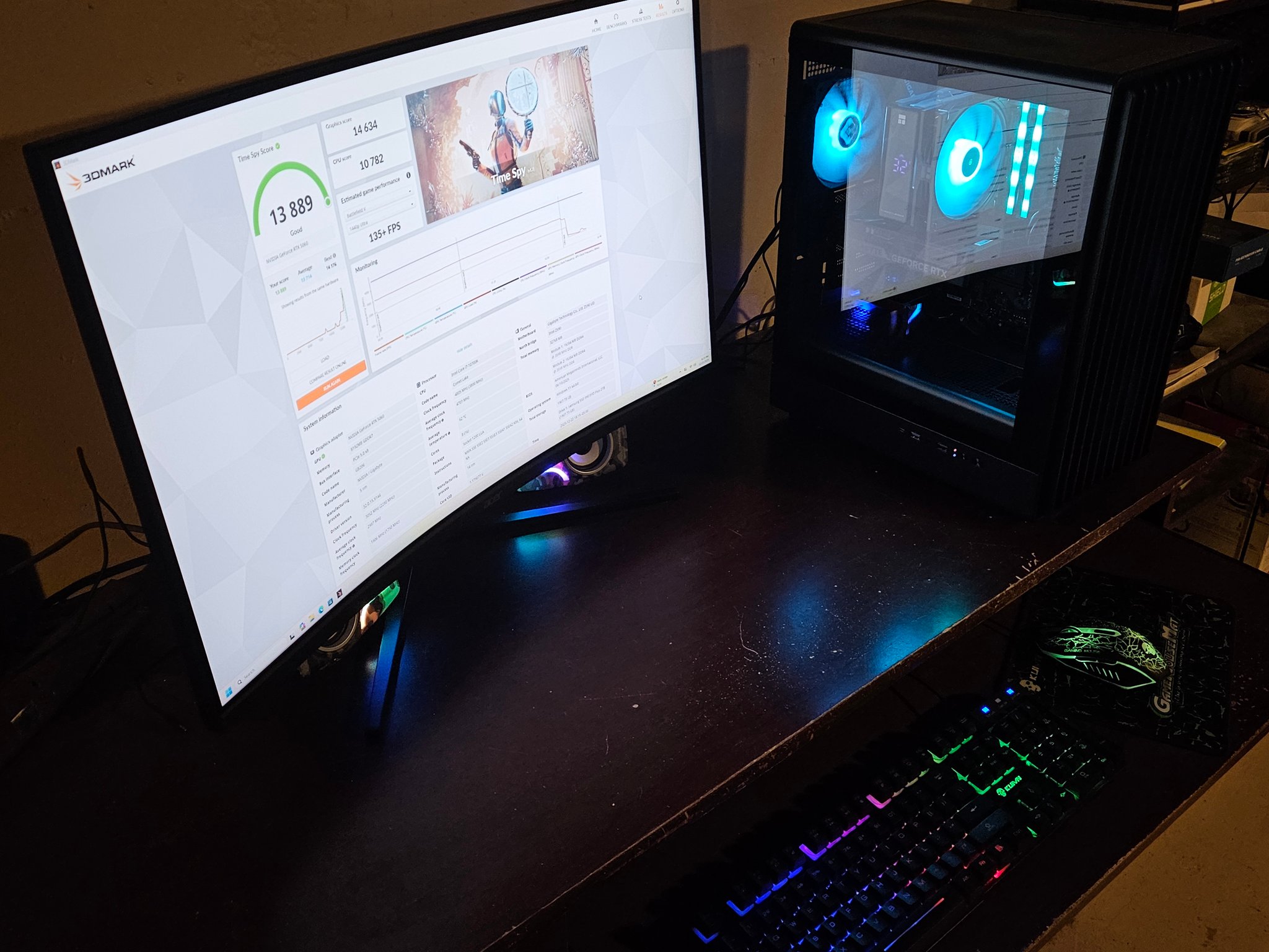 Advanced Gaming PC | i7-10700K | RTX 5060 | 32GB | 750W | Z590 UD MB | 2 TB | Win 11 Pro |