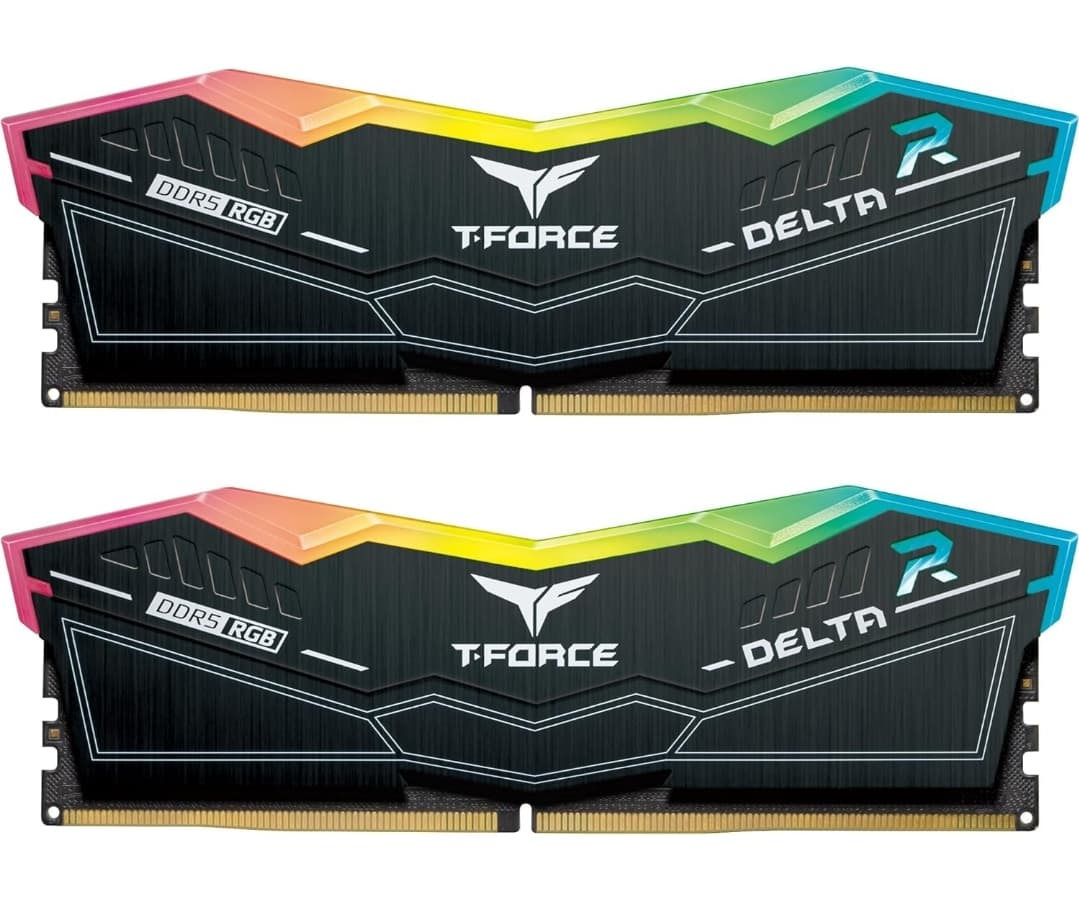 64GB (2x32GB) 6000Mhz T-Force Delta RGB DDR5 PC5-48000 CL38