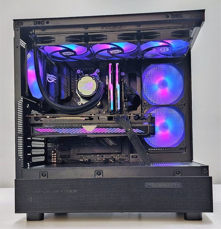"ROG" Custom Gaming PC - 5800X3D/RX 6700XT - READ DESCRIPTION!!!