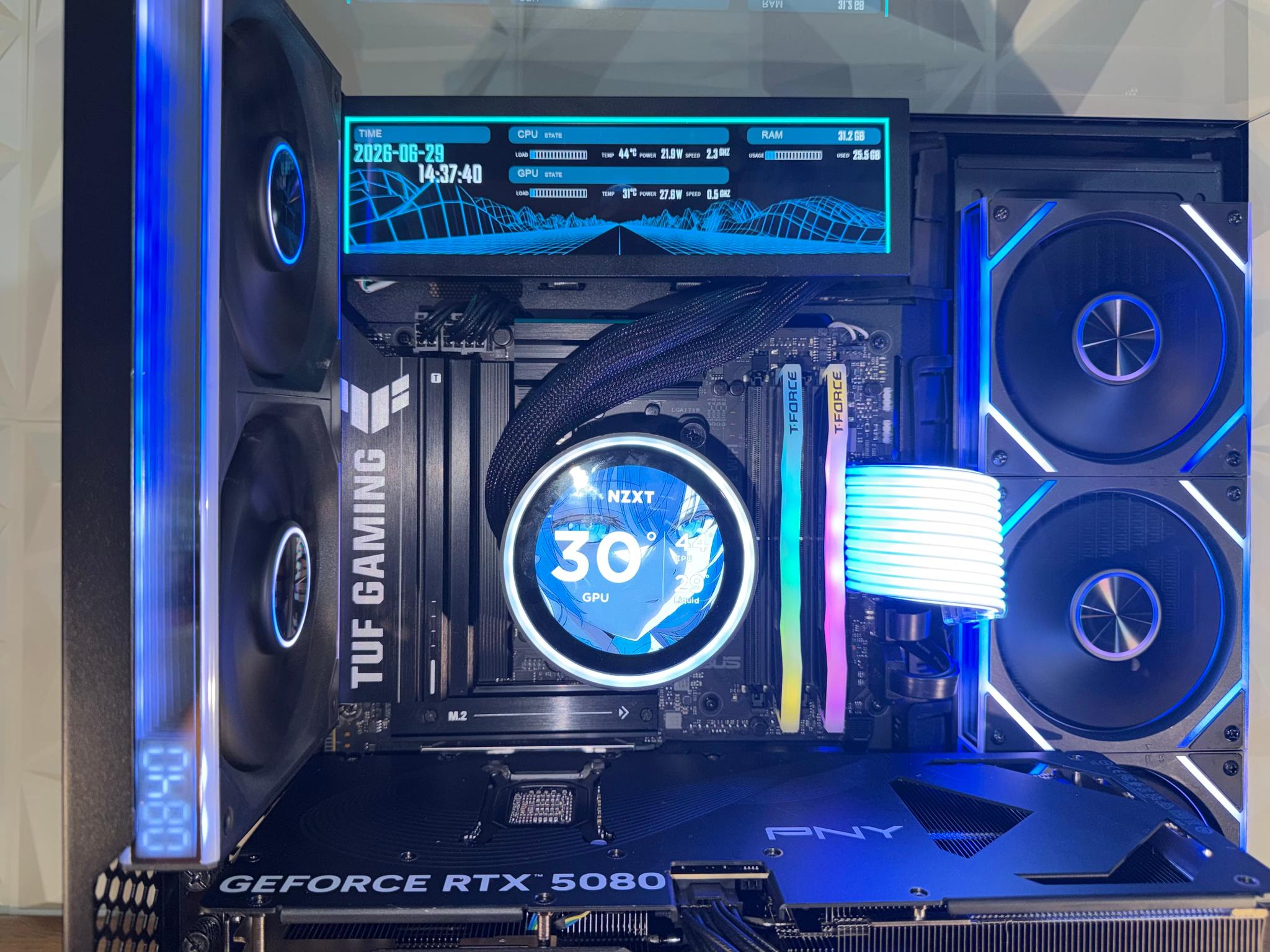⚫ Ryzen 7 9800X3D | RTX 5080 | 32GB DDR5 | 2TB 990 Pro | Windows 11 Pro "VISION PHANTOM" ⚫