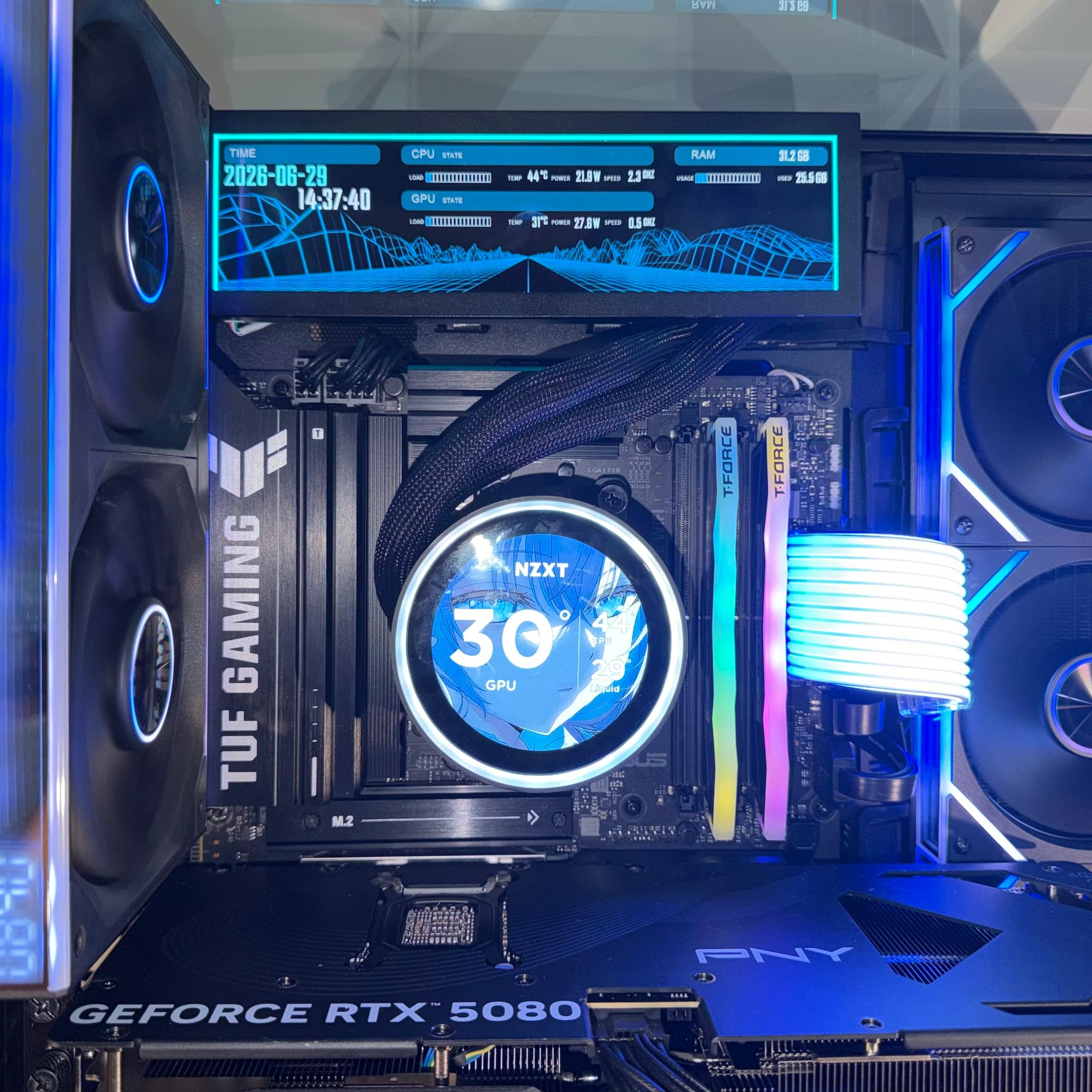 ⚫ Ryzen 7 9800X3D | RTX 5080 | 32GB DDR5 | 2TB 990 Pro | Windows 11 Pro "VISION PHANTOM" ⚫