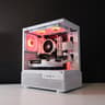 🧊FROSTED🧊 Gaming PC | AMD Ryzen 5 5500 | 32GB | RTX 4060 | 1TB SSD | Win11 PRO | Wi-Fi