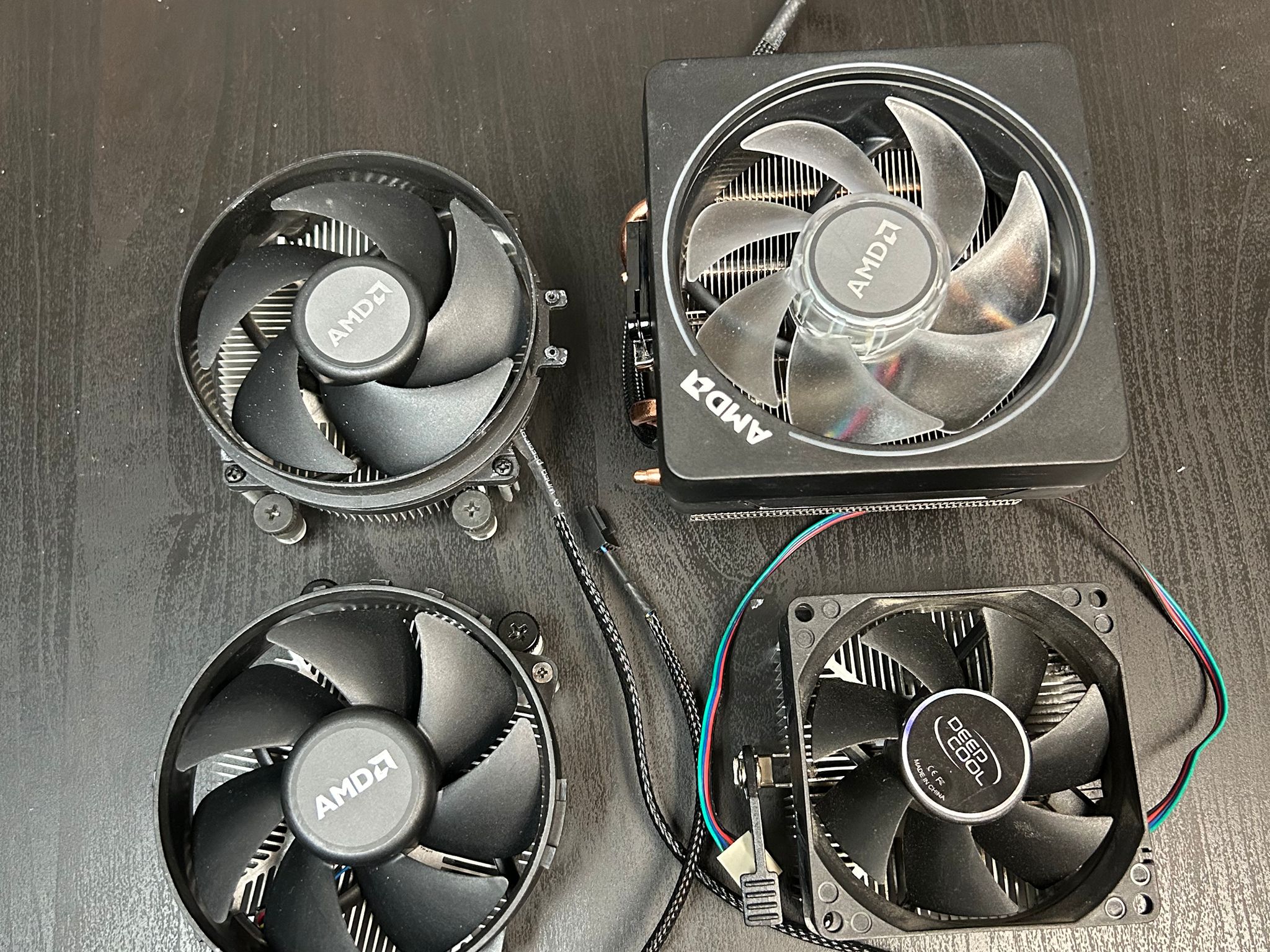 (4) AMD AM4 Cpu Cooler
