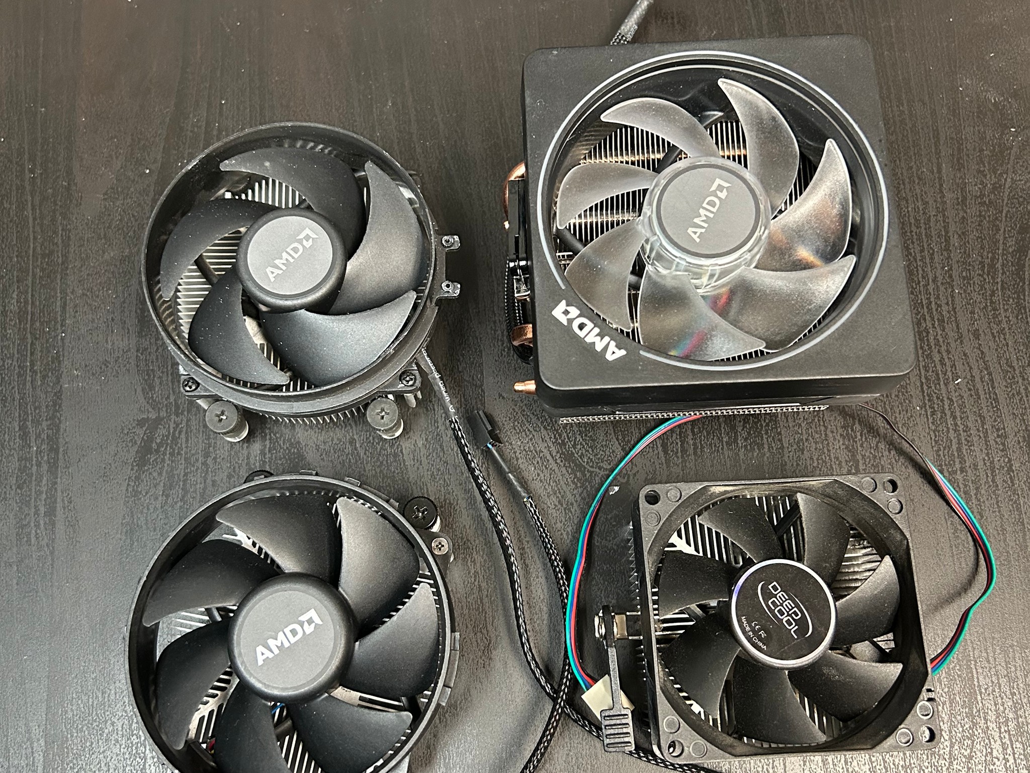 (4) AMD AM4 Cpu Cooler