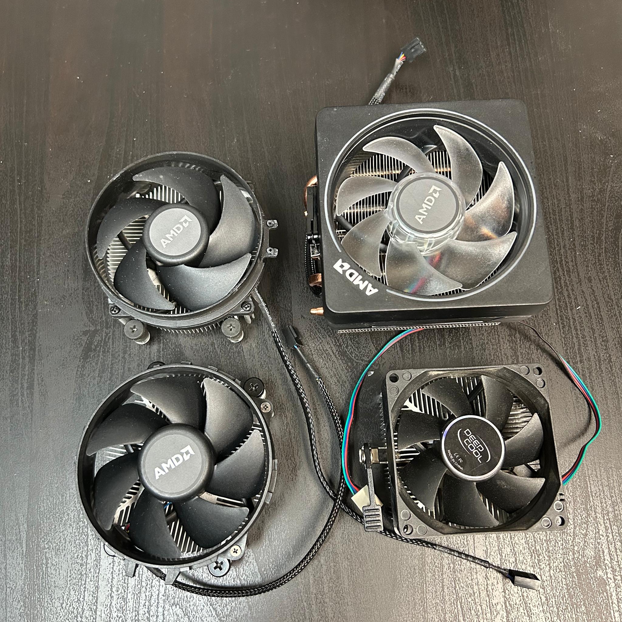 (4) AMD AM4 Cpu Cooler