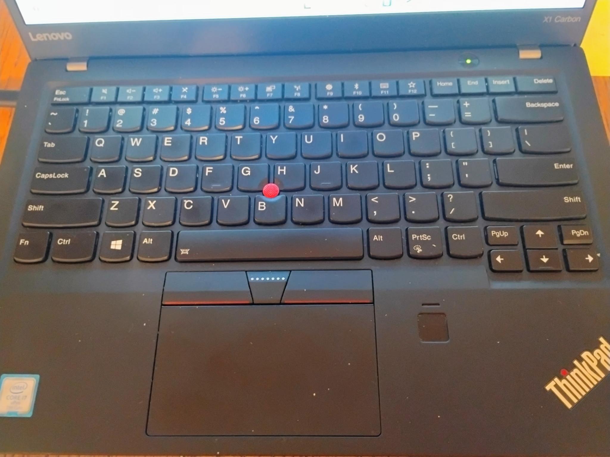 Lenovo X1 Carbon 5th gen