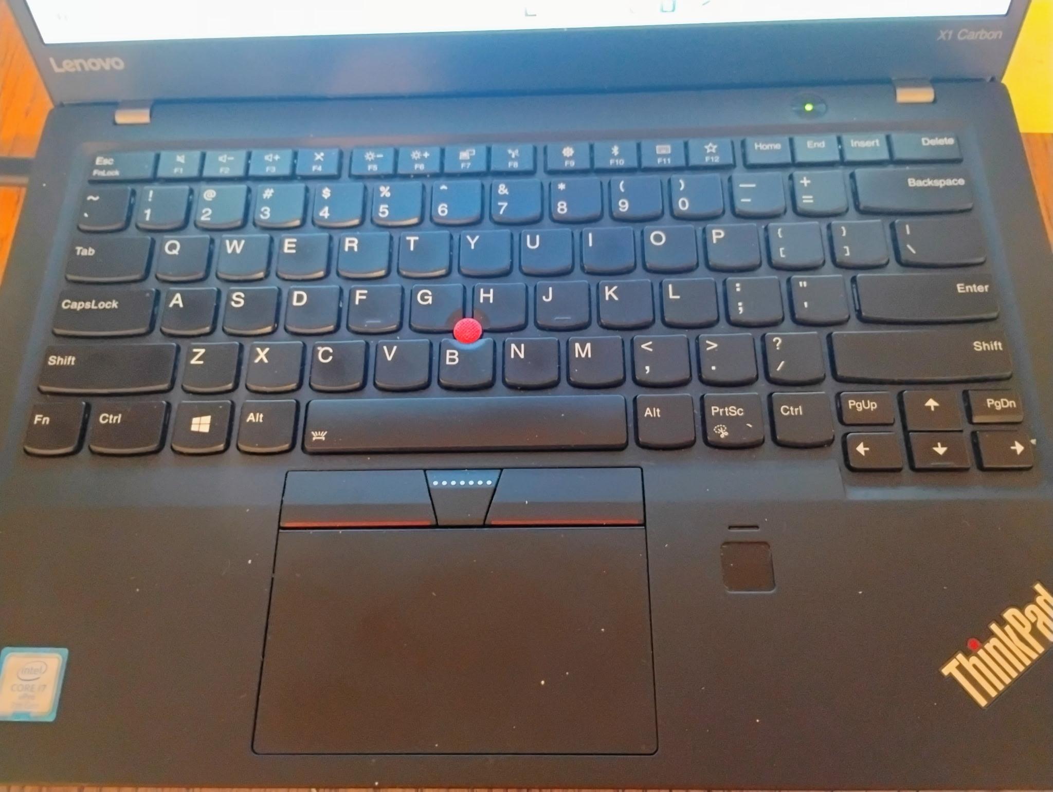 Lenovo X1 Carbon 5th gen