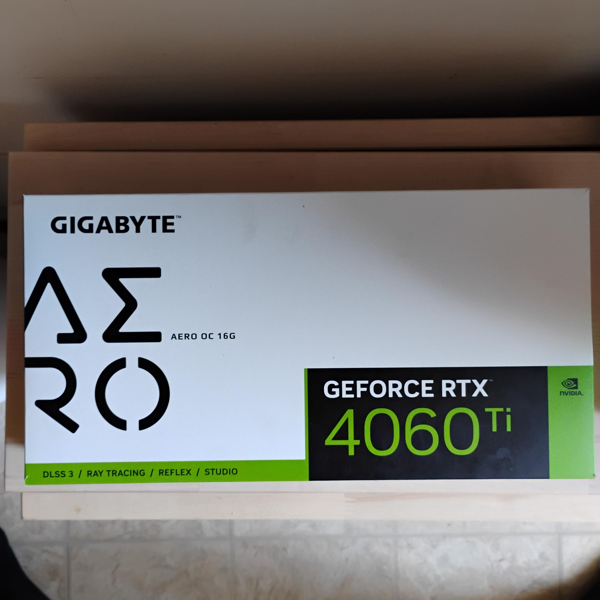 RTX 4060Ti 16gb Gigabyte Aero