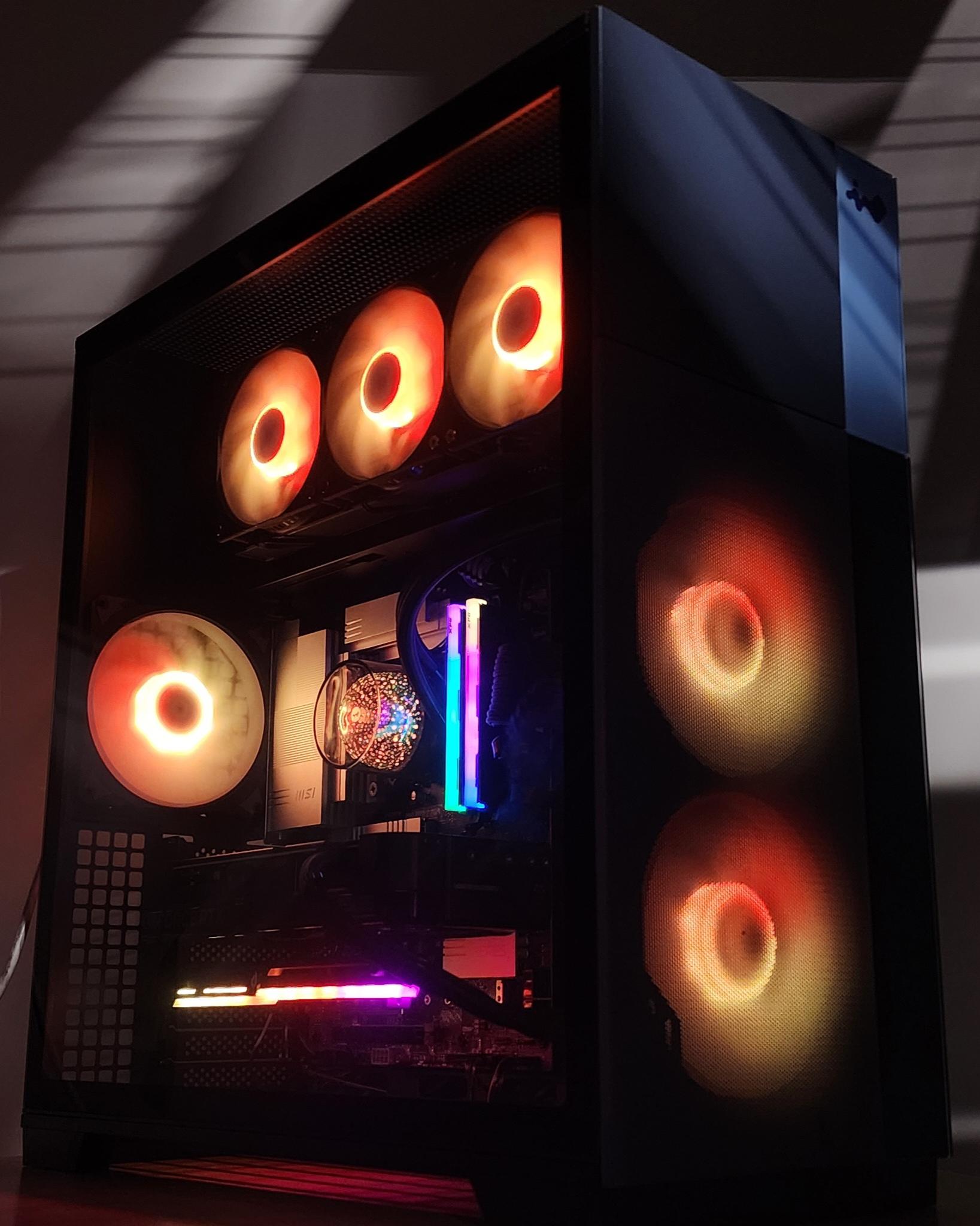 Gaming PC Ultra 7 265K 32GB RAM 1TB SSD RTX 4070 12GB Windows 11 Computer