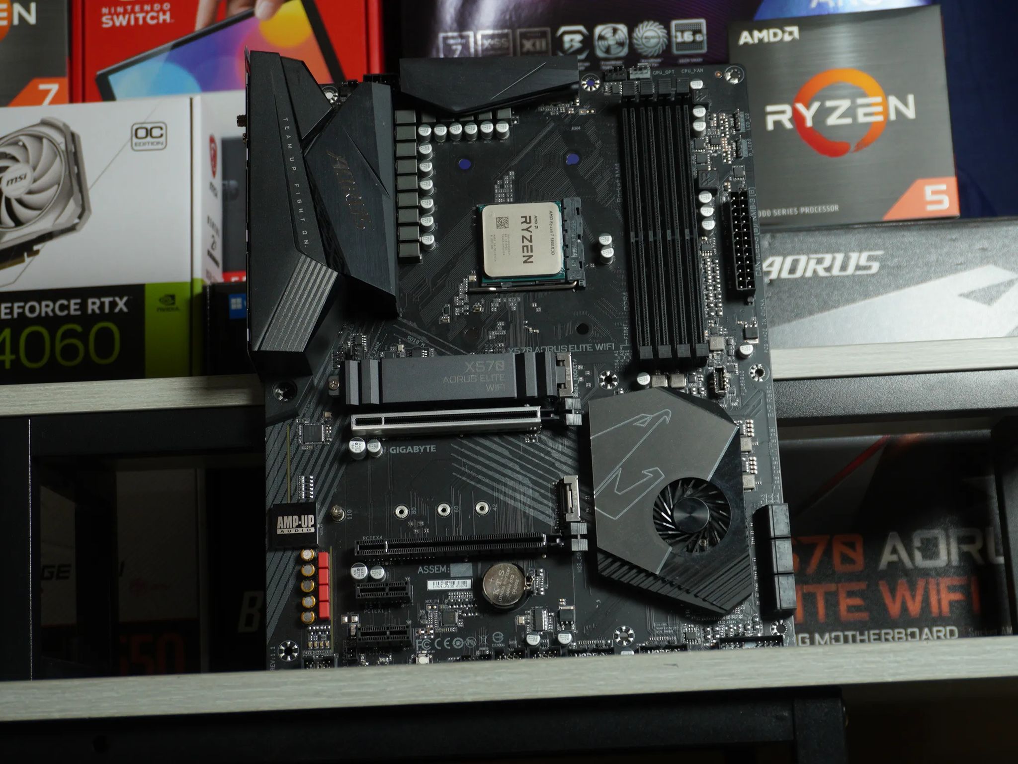 R7 5800x3d + Gigabyte x570 Motherboard