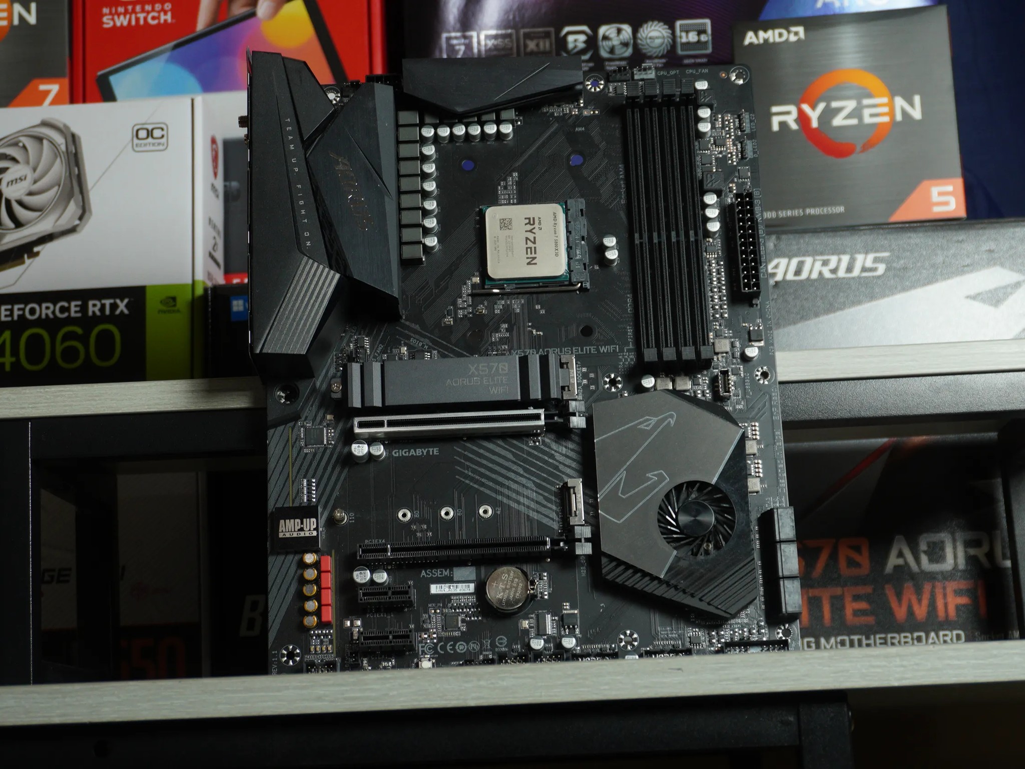 R7 5800x3d + Gigabyte x570 Motherboard