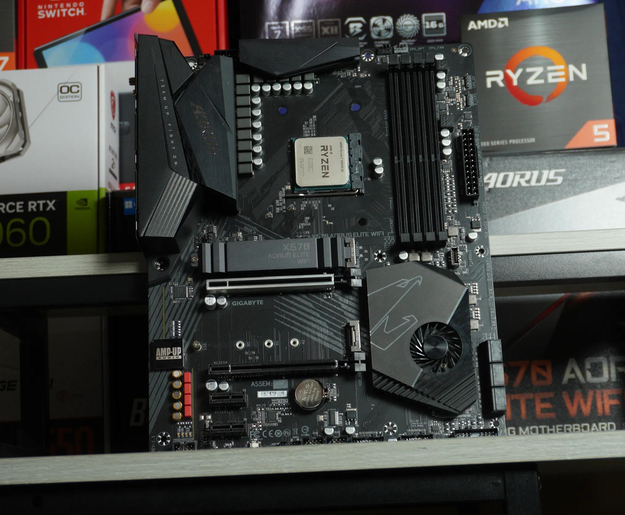 R7 5800x3d + Gigabyte x570 Motherboard