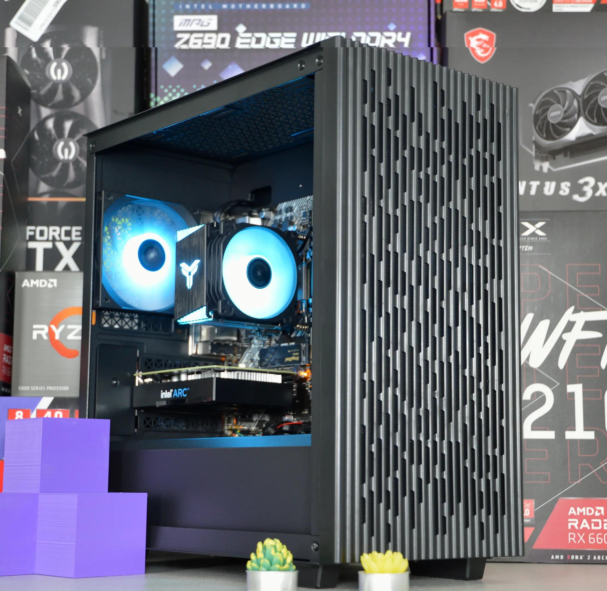 ⚡⚡ | ARC A380 6GB | RYZEN 5 3600 | 16GB DDR4 RAM | 1TB NVME SSD | Electric Arc 2.0 |