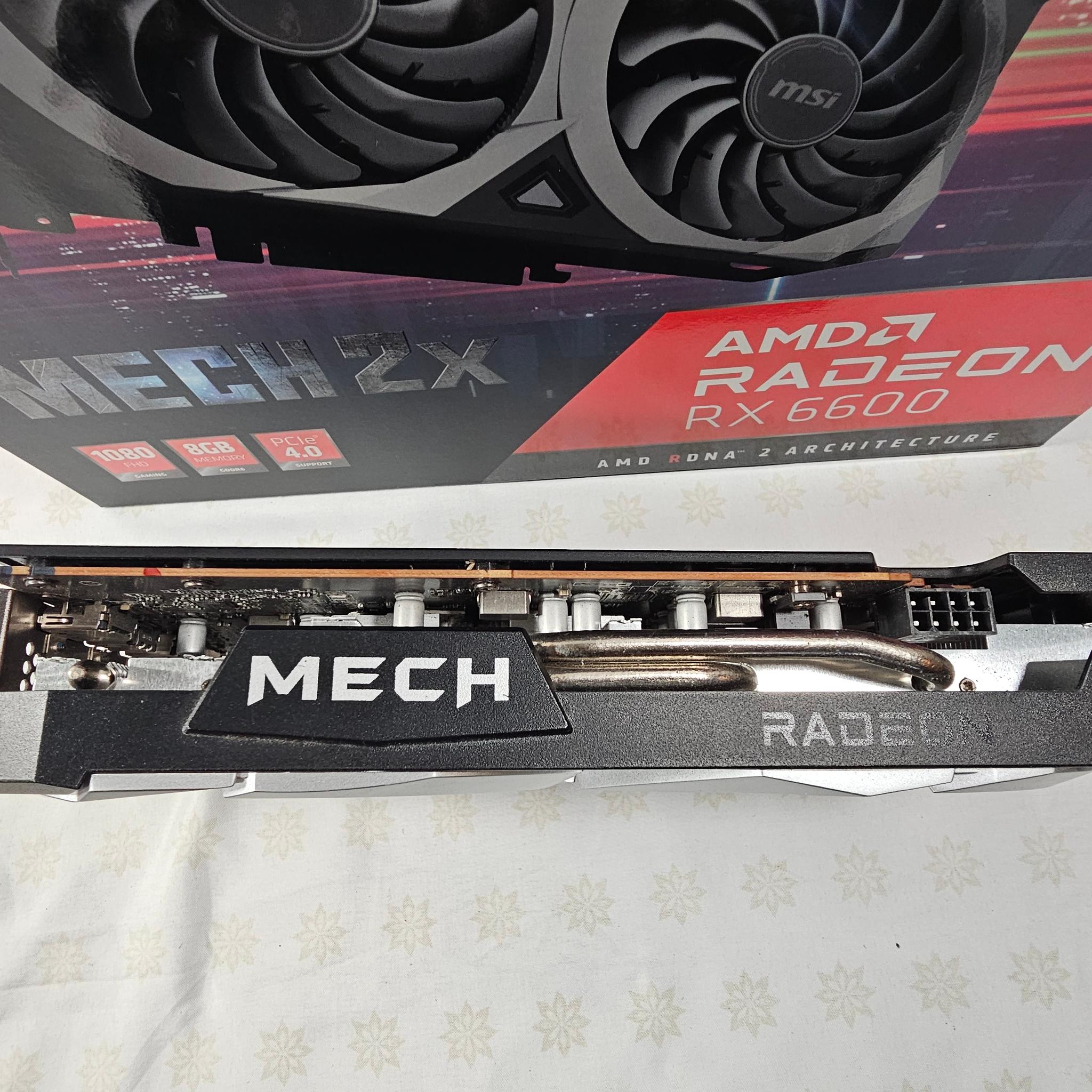 MSI Radeon RX 6600 MECH 2X 8G