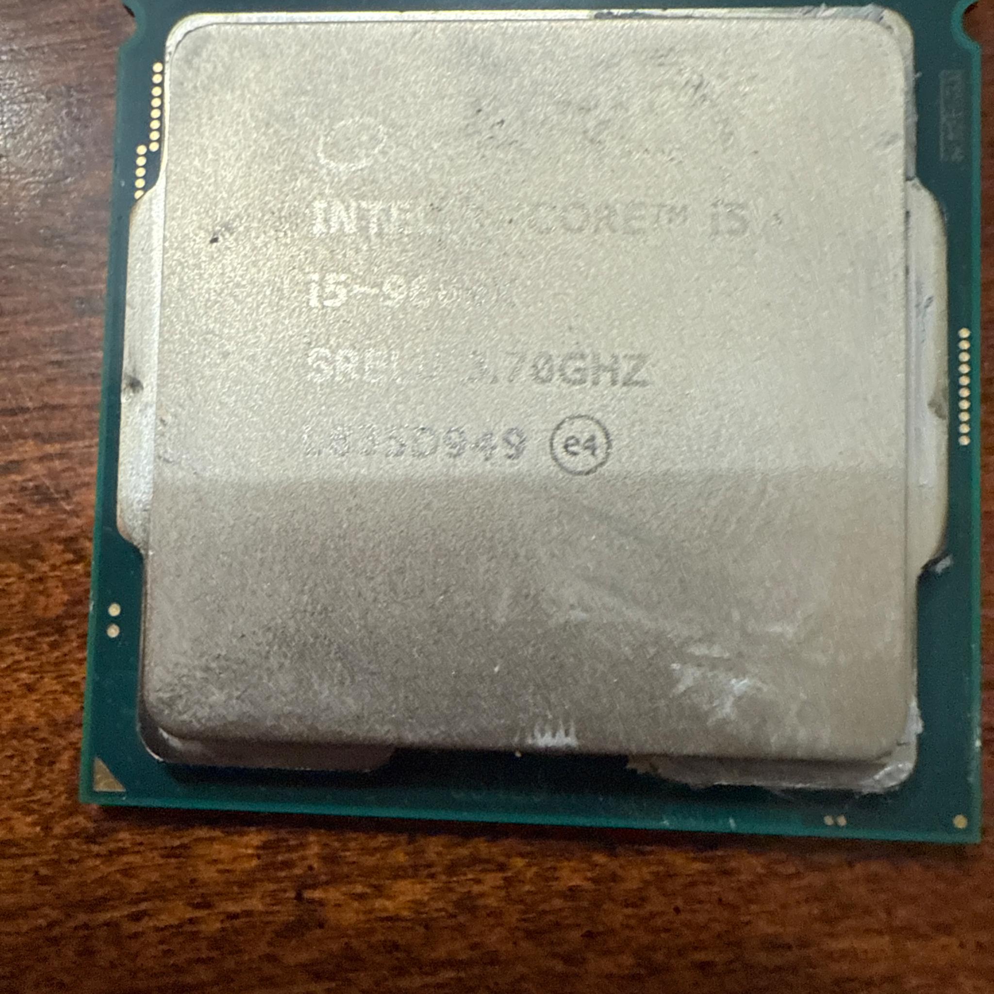 Intel i5-9600k