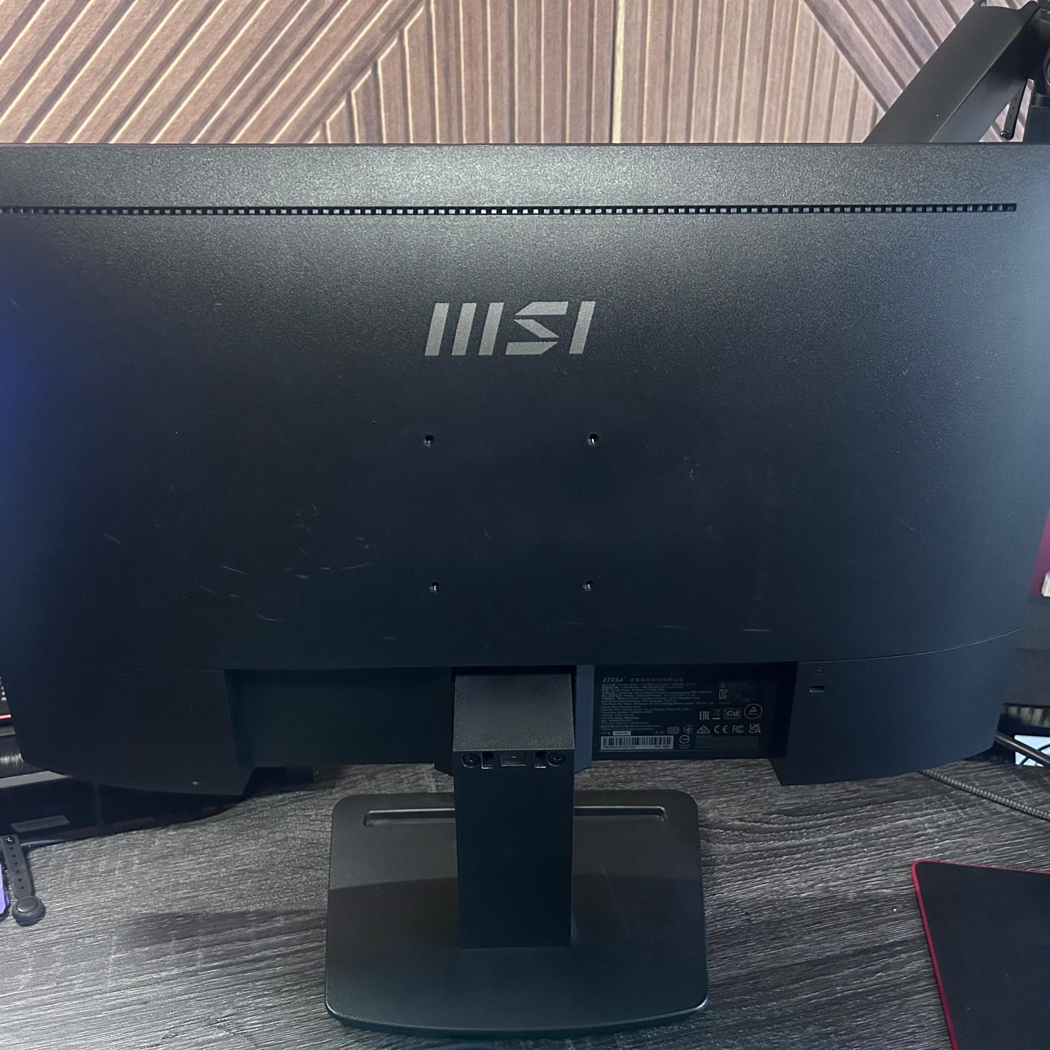 MSI 24” Full HD (1920 x 1080) 100Hz LED Monitor (PRO MP243X)