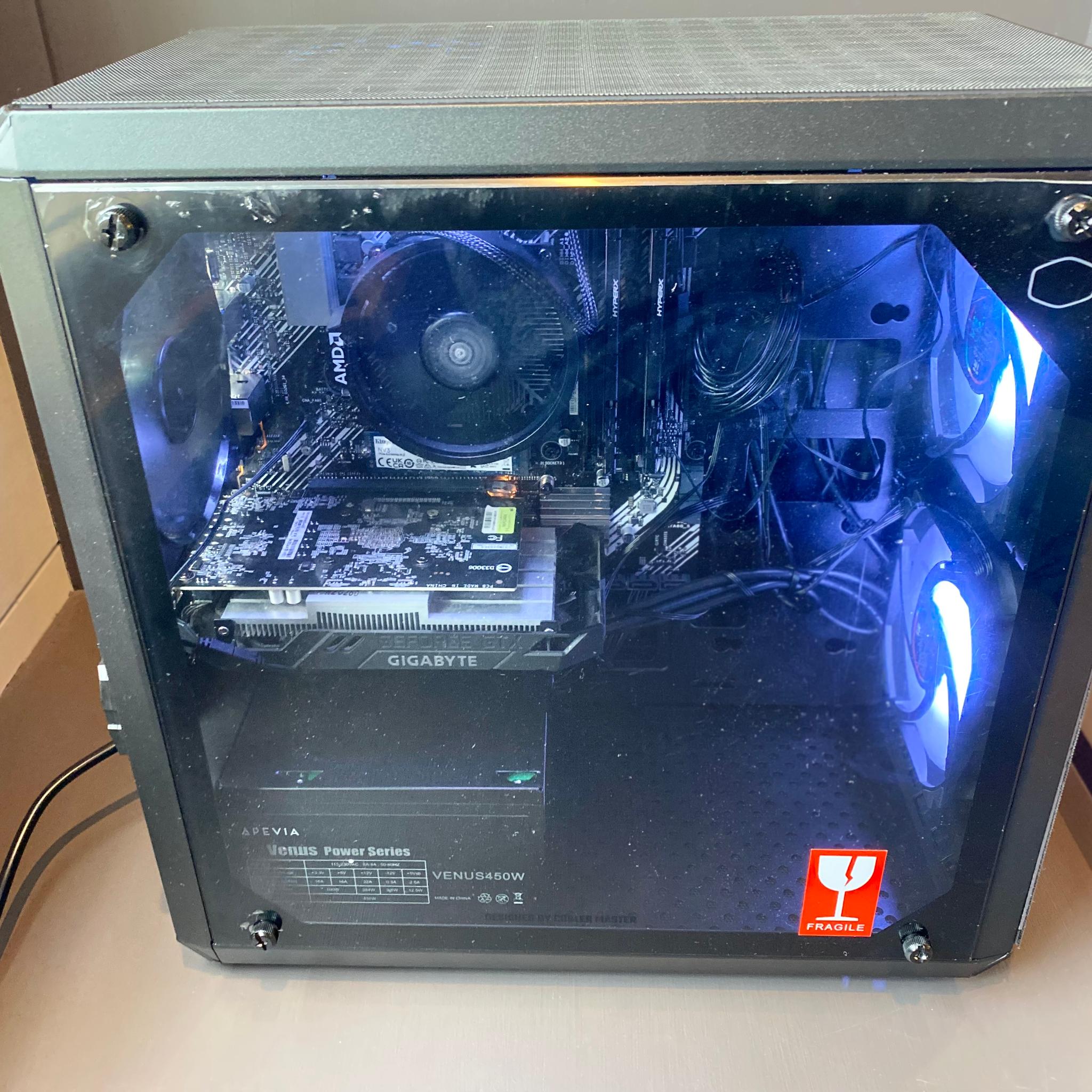 Gaming PC GTX 1650 Ryzen 5 2600 16 GB DDR4 RAM - Ready-2-Play