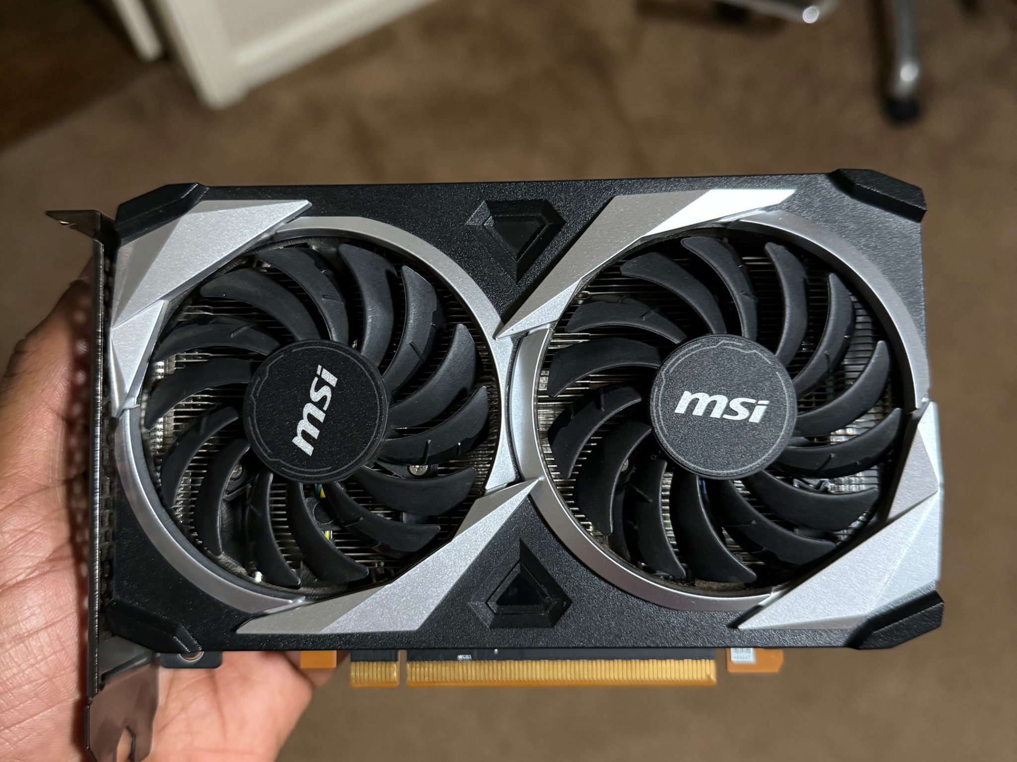 MSI Radeon RX 6500 XT MECH 2X OC 4GB GDDR6 Graphics Card