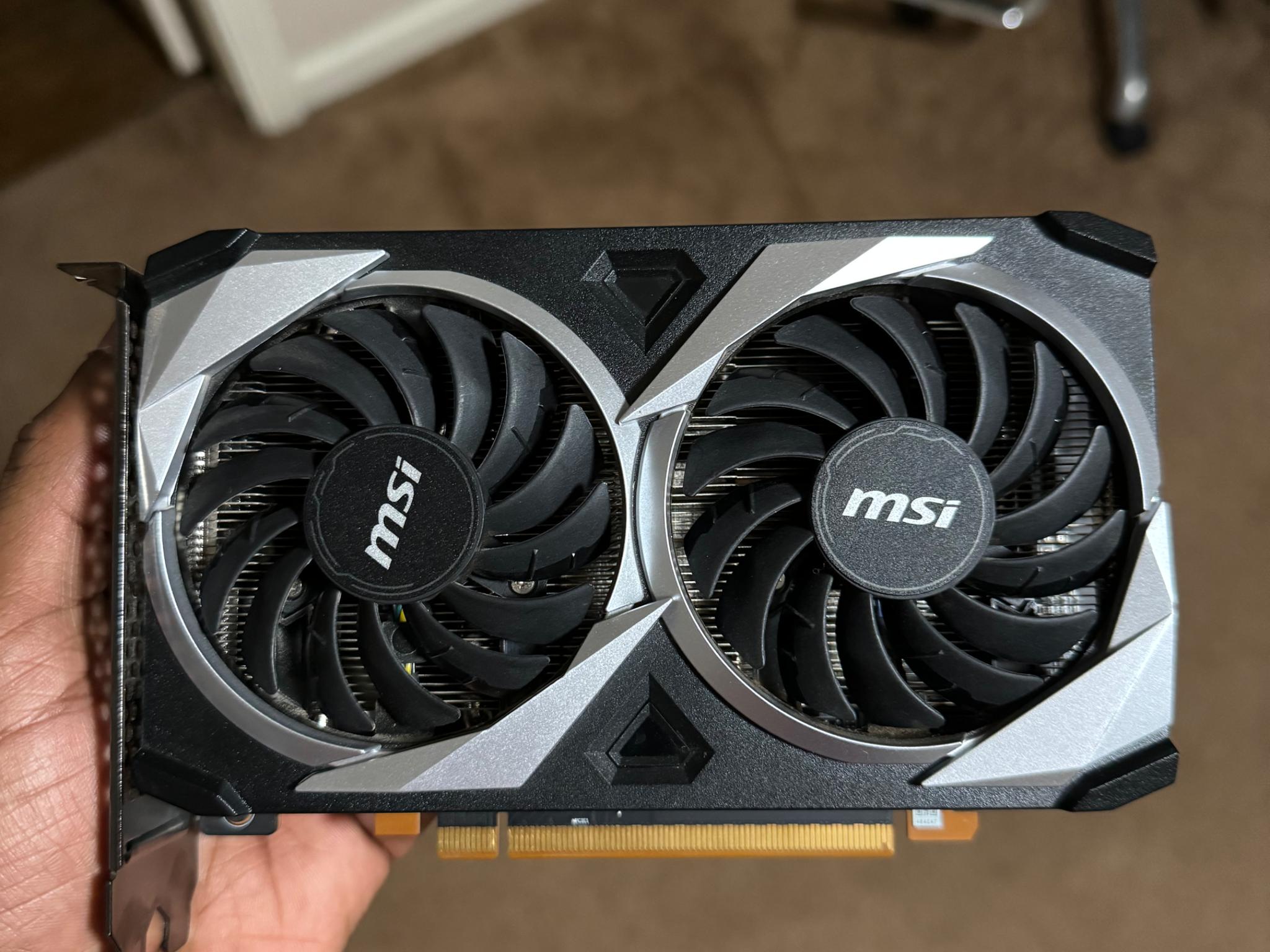 MSI Radeon RX 6500 XT MECH 2X OC 4GB GDDR6 Graphics Card