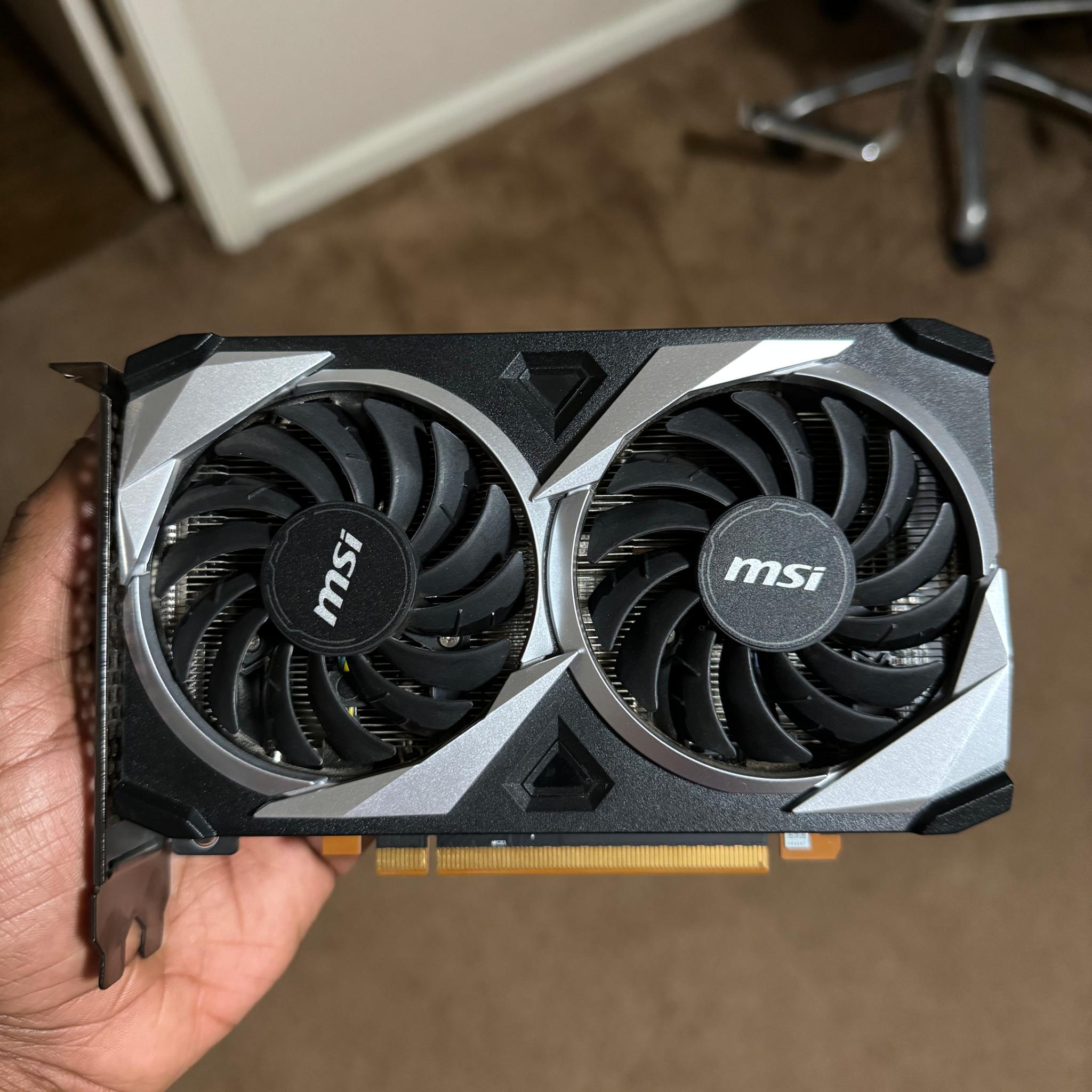 MSI Radeon RX 6500 XT MECH 2X OC 4GB GDDR6 Graphics Card