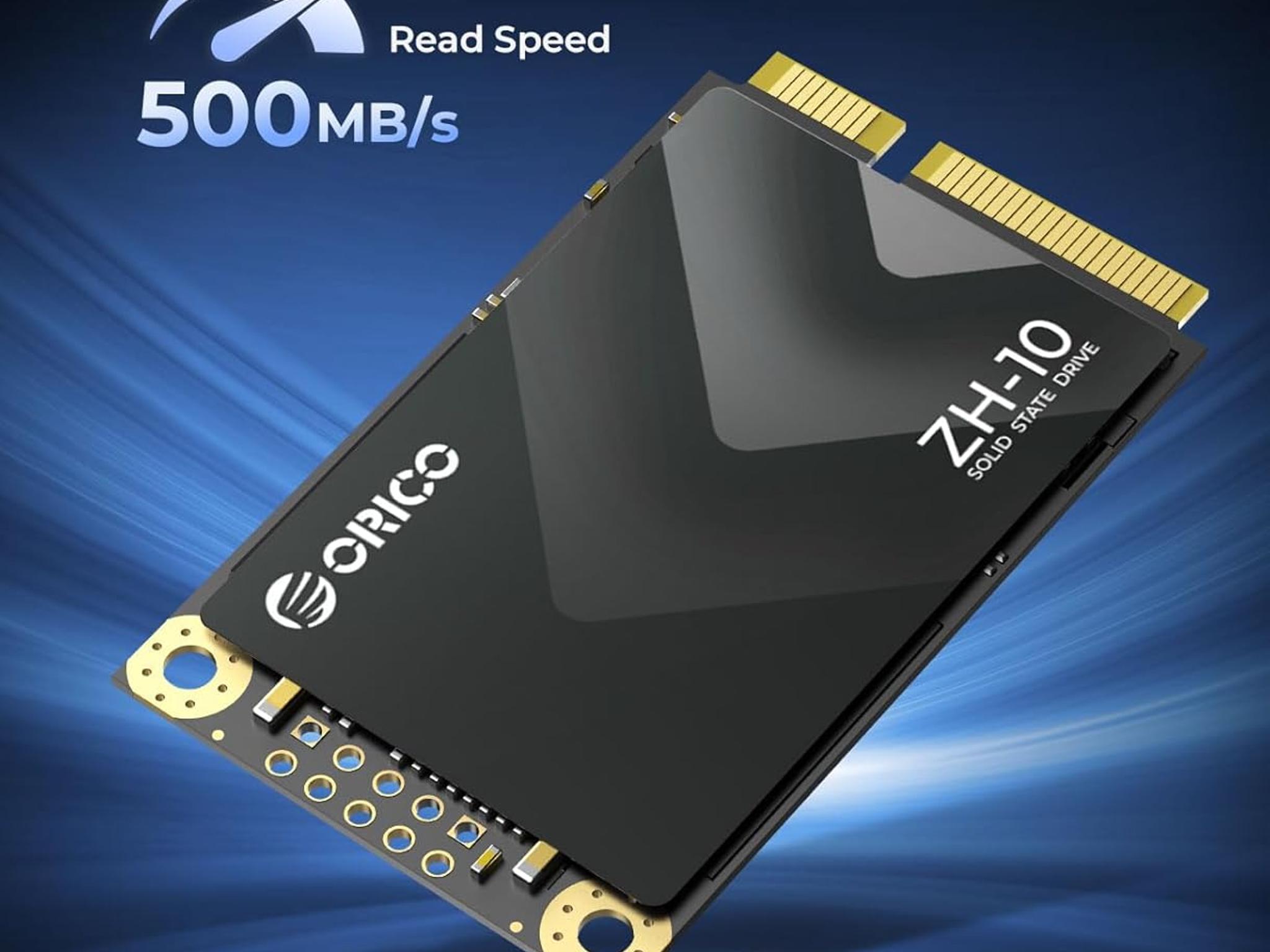 ORICO 256GB mSATA SSD SATA III 6Gbps 3D NAND Internal Solid State Laptops Ultrabooks Desktop-ZH10