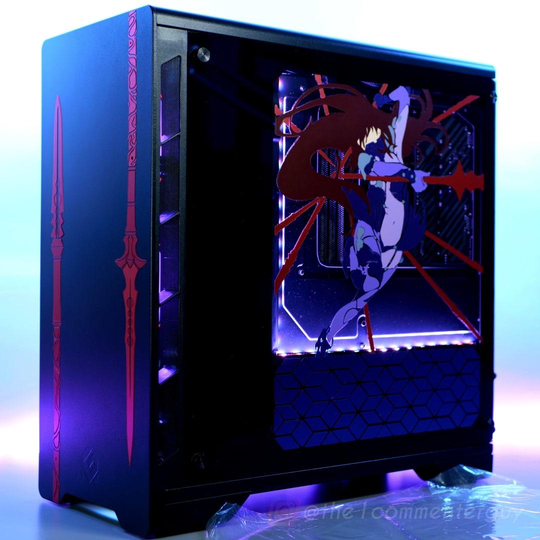 Scathach | RTX 3060, Ryzen 5 5500 FGO theme pc build