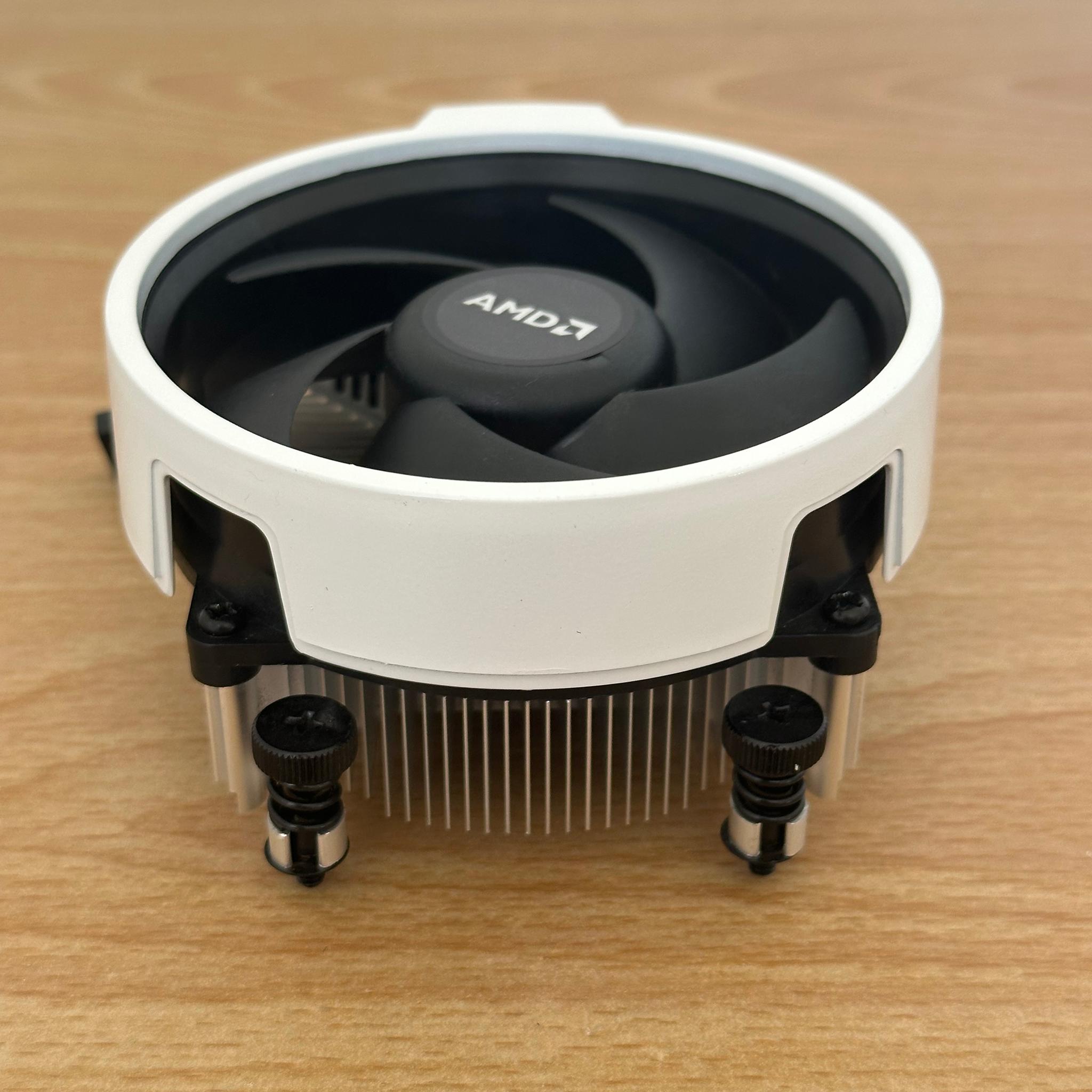 AMD Ryzen Stock Cooler White