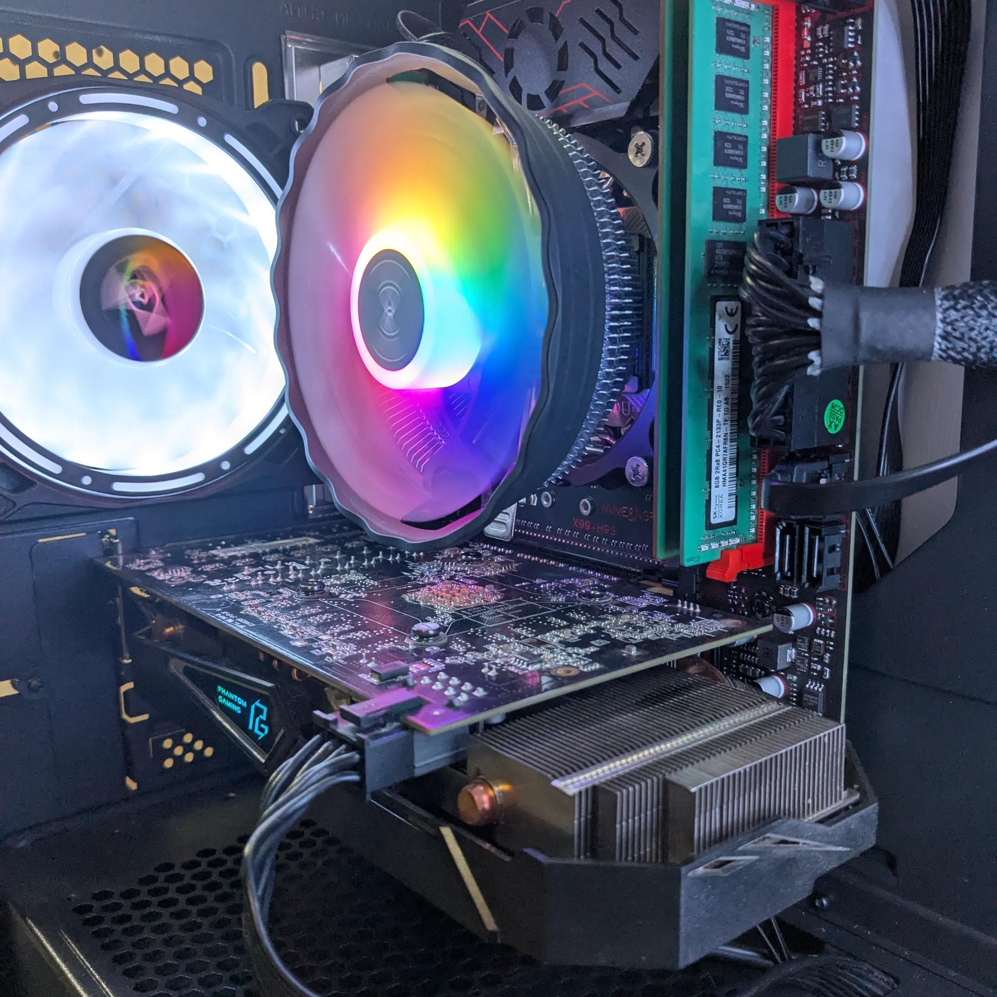 120 FPS Fortnite | 180 Day Warranty | 8 Core Xeon, RX 570 8GB, 32GB RAM, 512GB SSD, Win11, Wifi, RGB