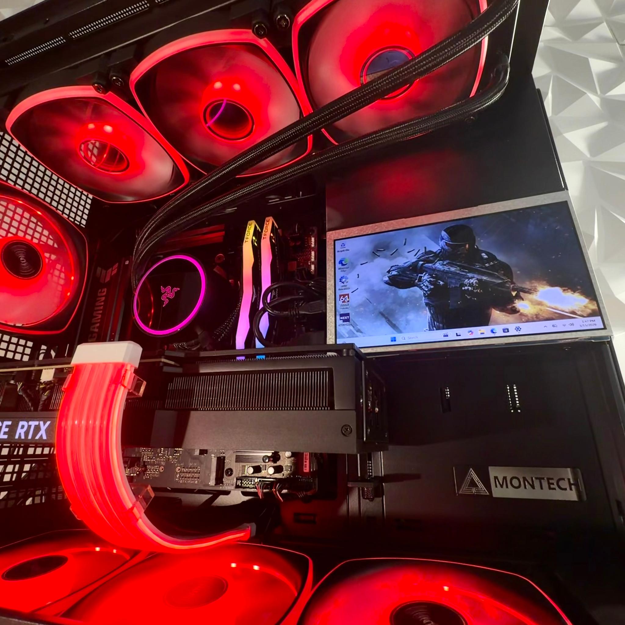 👑 RTX 4080 | Ryzen 7900X/9800x3d | 32GB DDR5| 2TB NVMe | LCD Display | W11 Pro “ROYAL TITAN” 👑