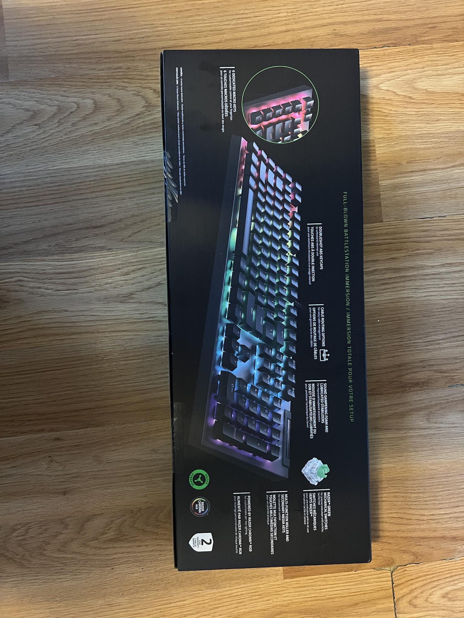 Razer Blackwidow v4 x