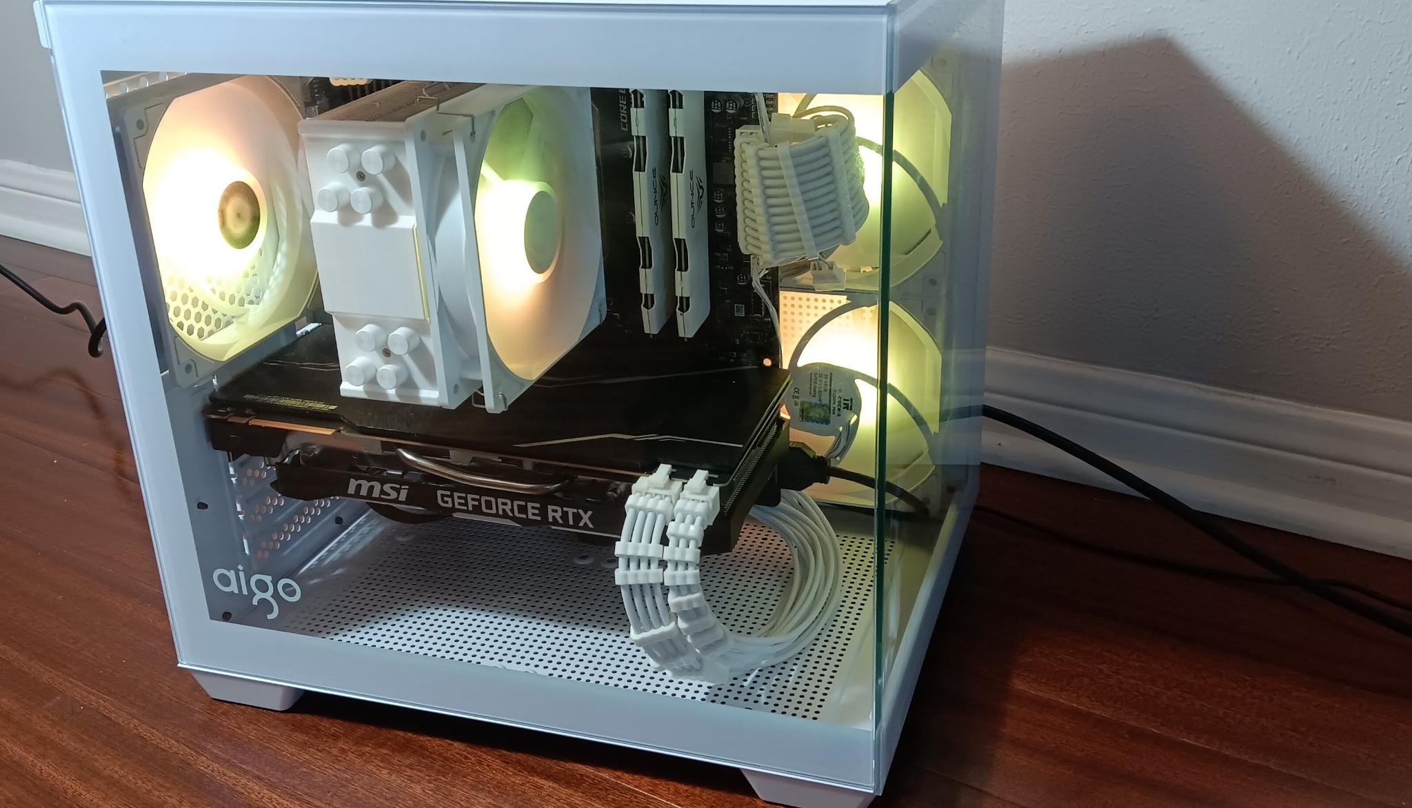 Amazing 1080p/1440p White RTX Gamer PC! | RTX 2070 Super | Ryzen 5 | 32GB DDR4 | 1TB NVMe SSD | Wifi