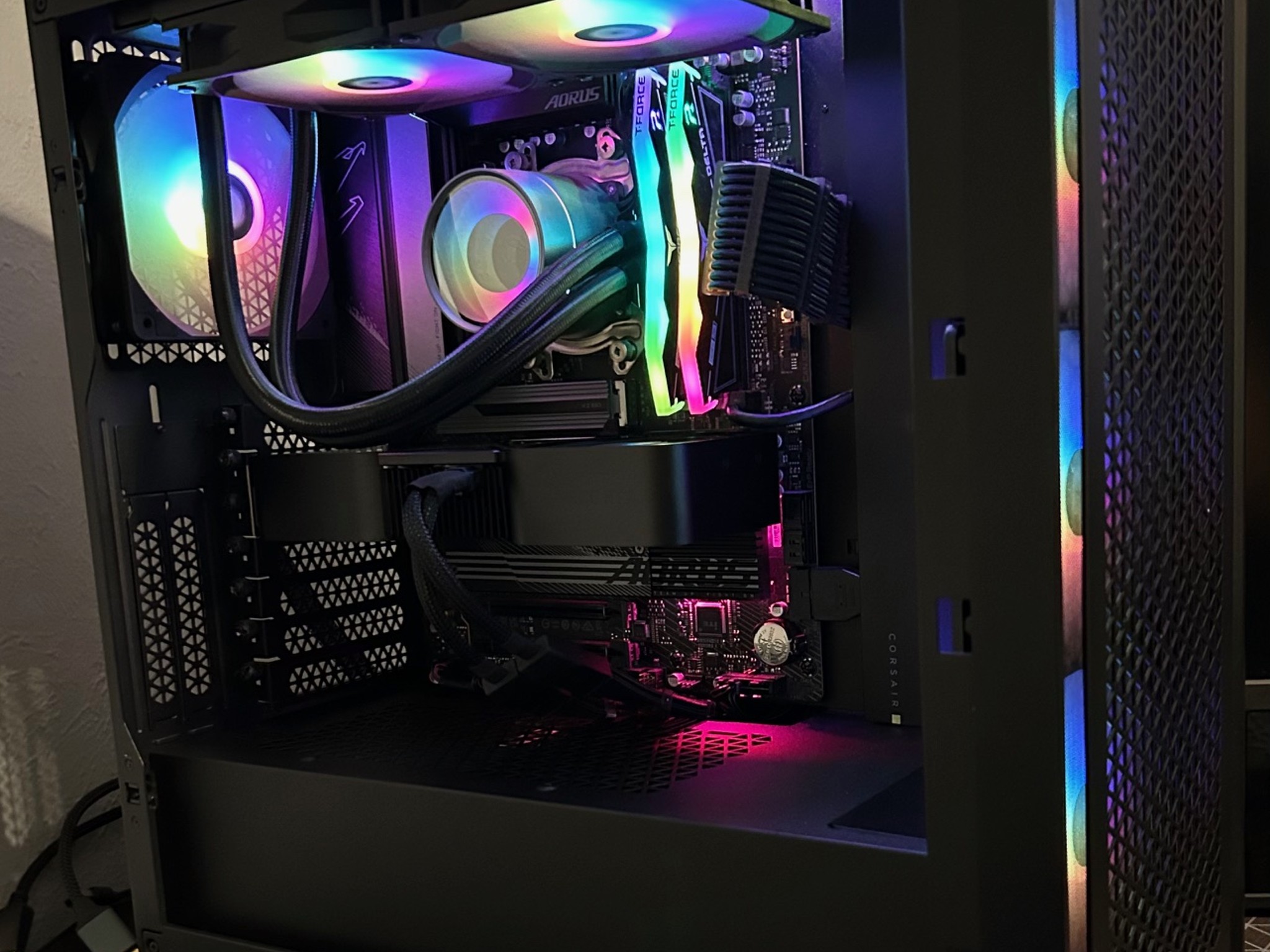 🌌 DARK GALAXY | RYZEN 7600X | RTX 4070 SUPER FE | 32GB 5600MHZ | 2TB NVME GEN4 W/FREE MOUSE 🌌