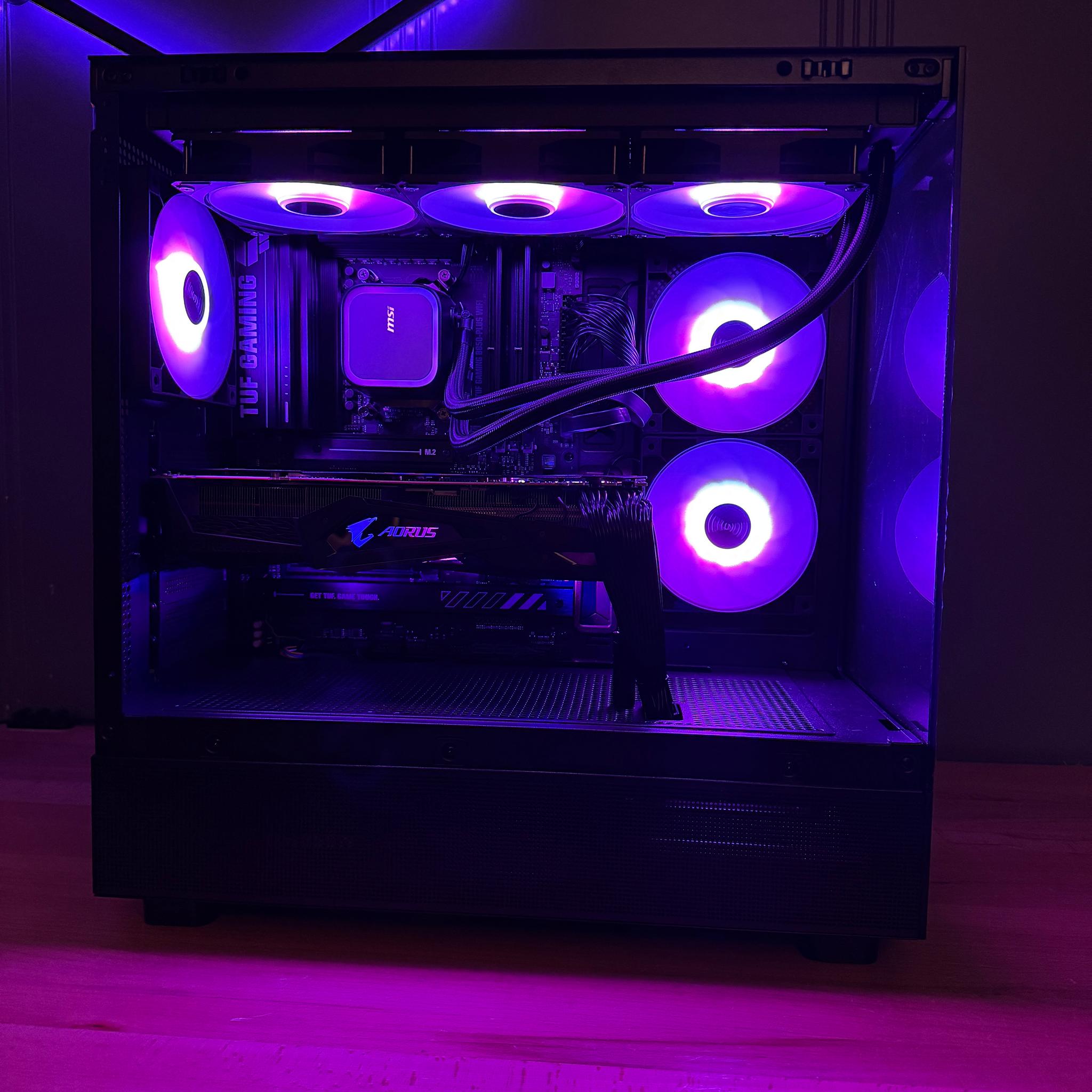🚀7600X3D Machine | RTX 2080 Ti | 32GB DDR5 | 1TB Gen4 SSD | 850W 80+ Gold | WiFi + Bluetooth