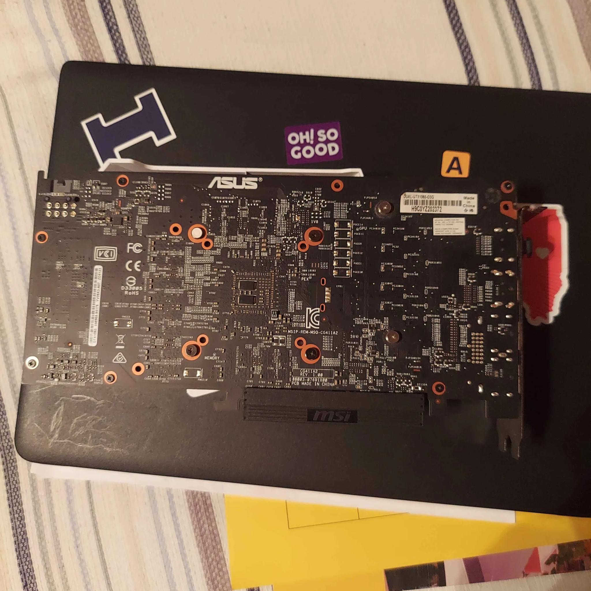 Asus 1060 GTX 3gb White