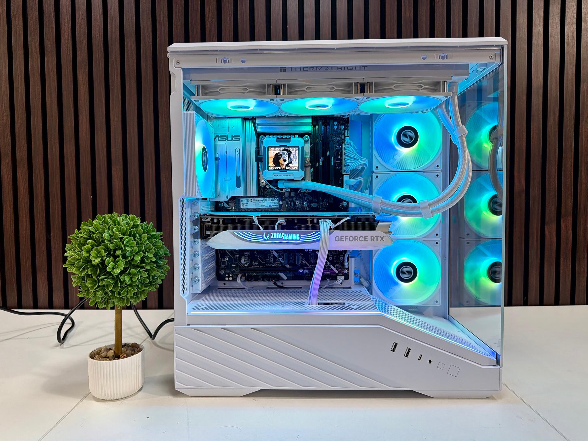 RTX 4080 | Intel Ultra 9 285k | 32GB DDR5 | 2TB M.2 | 1000 Watt Gold PSU | LCD AIO