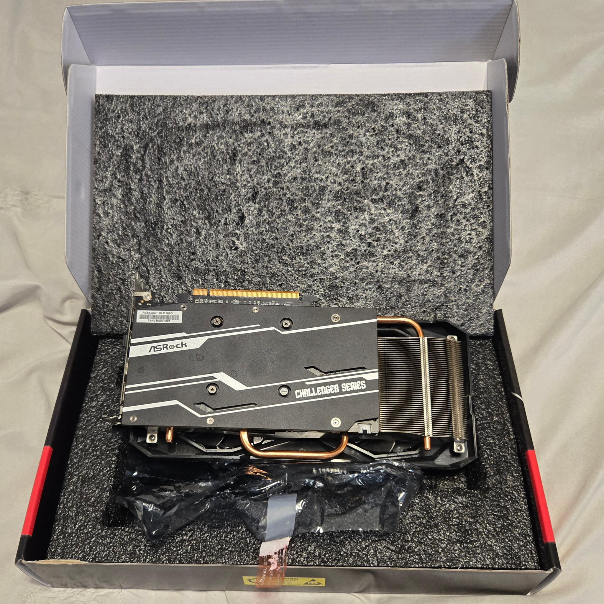 ASRock Radeon 6600XT 8GB Challenger OC Edition