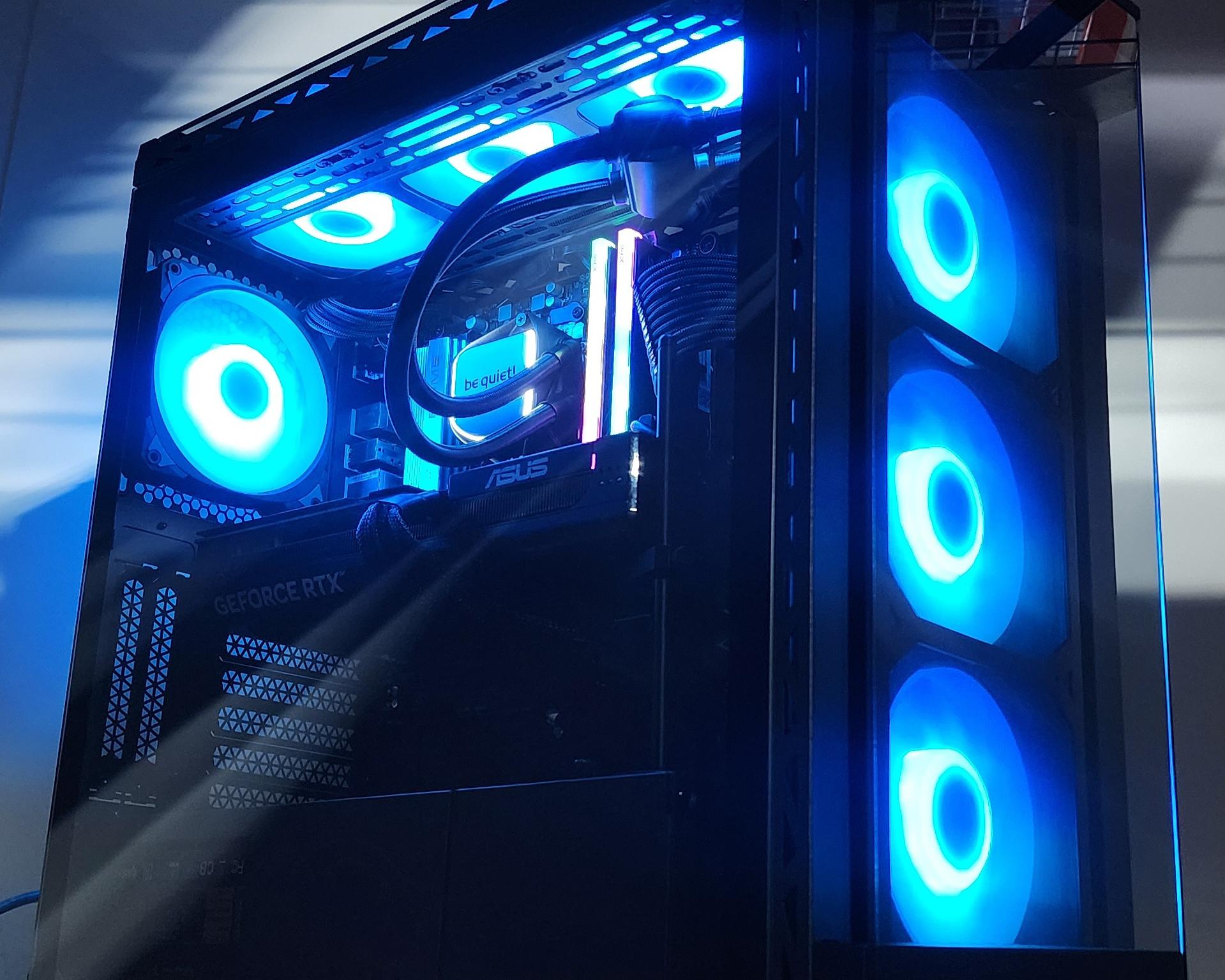 Gaming PC Ryzen 5 9600X 32GB RAM 1TB SSD RTX 5070 12GB Windows 11 Computer
