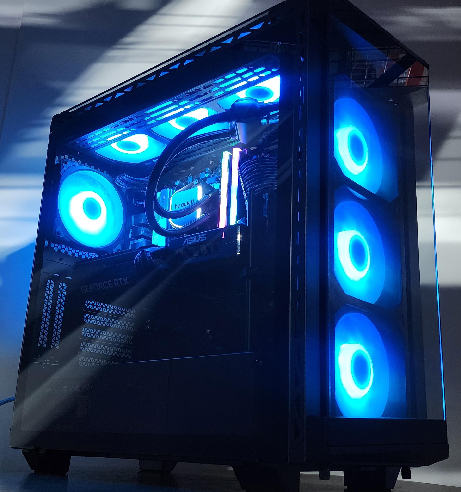 Gaming PC Ryzen 5 9600X 32GB RAM 1TB SSD RTX 5070 12GB Windows 11 Computer