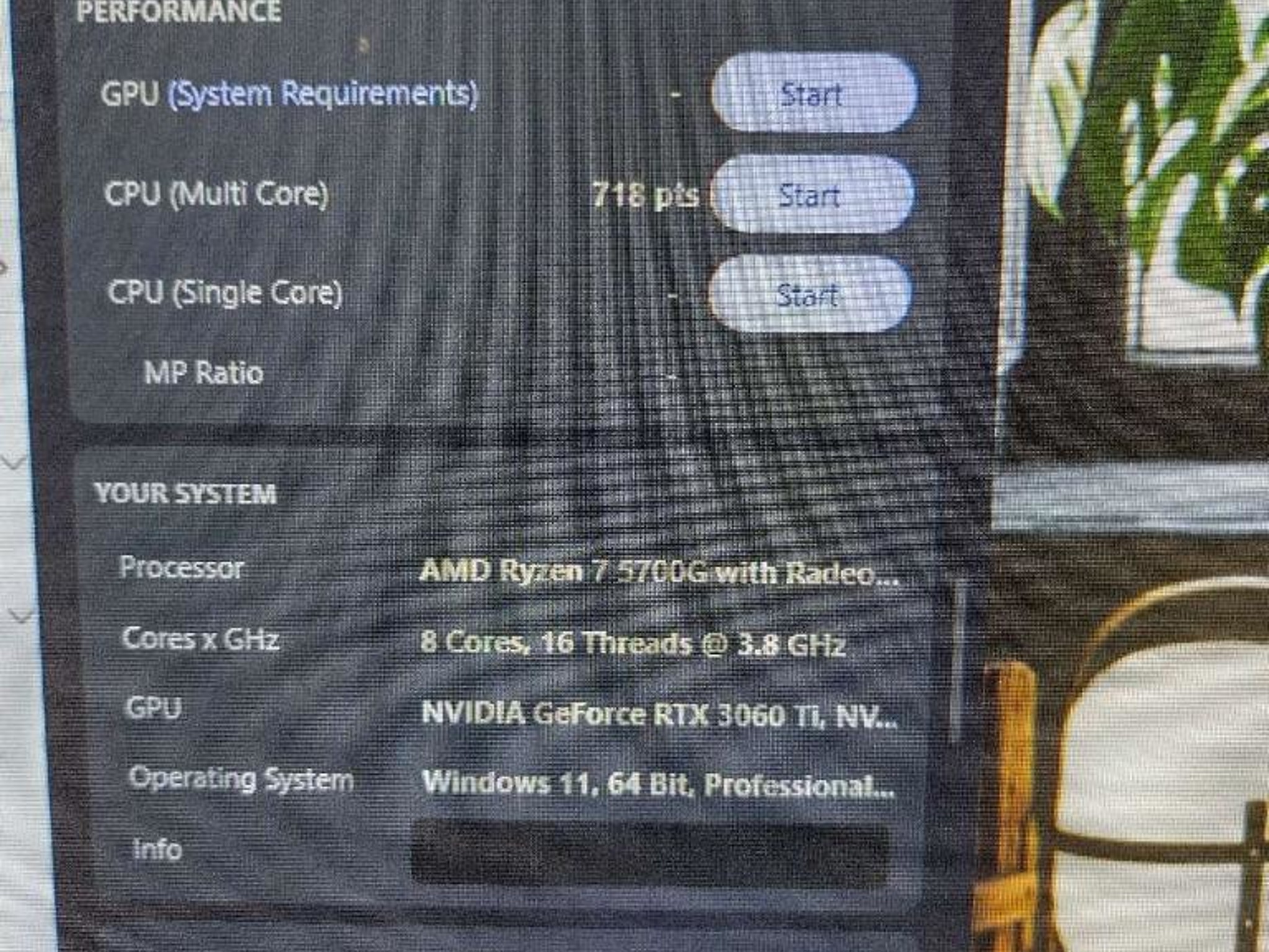 1080P Gaming PC | RTX 3060 ti | AMD Ryzen 7 5700G | 32GB 3600 MHZ RAM | 1TB M.2 | Keyboard | Wifi
