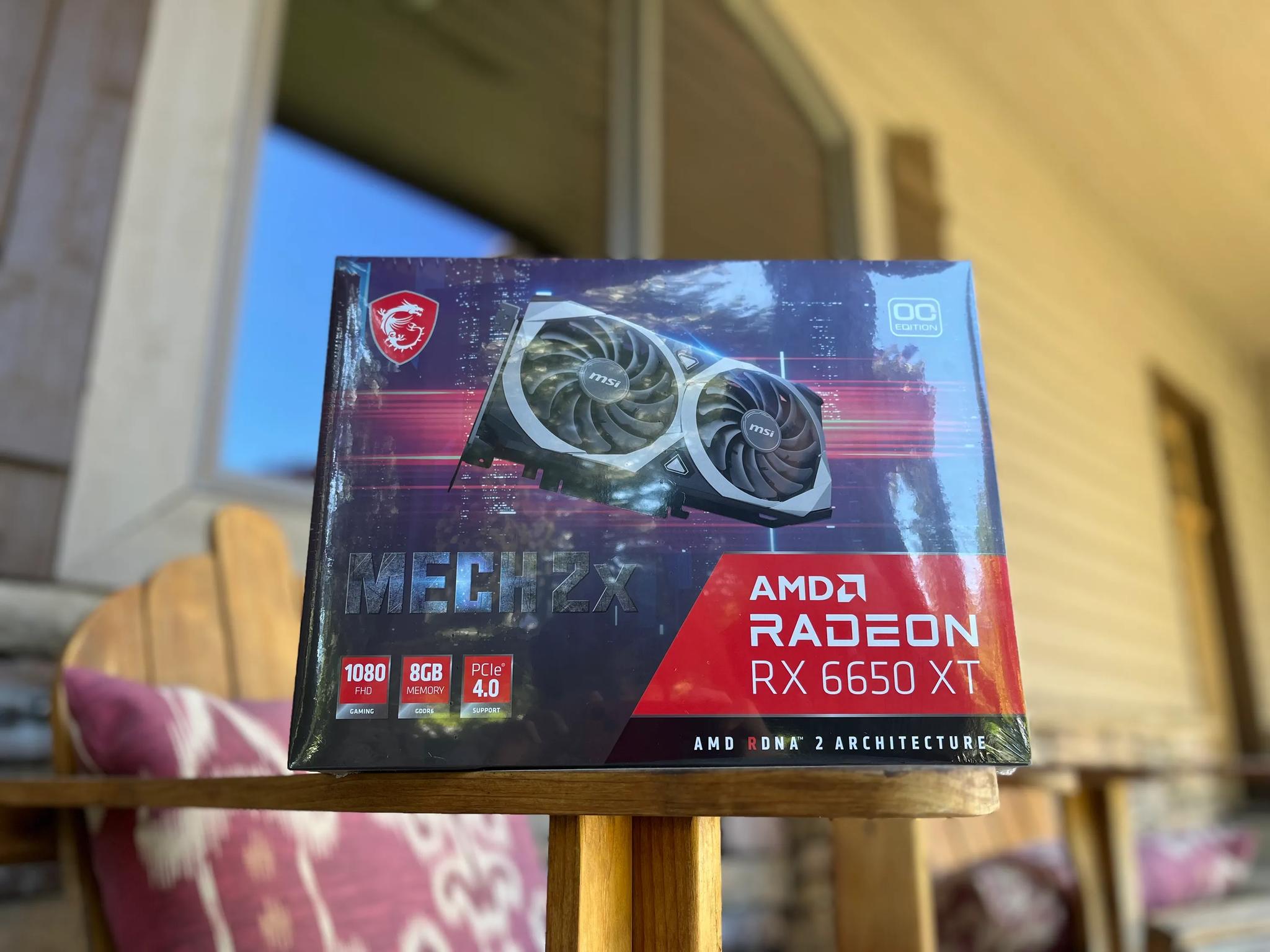 AMD Radeon RX 6650xt 8gb