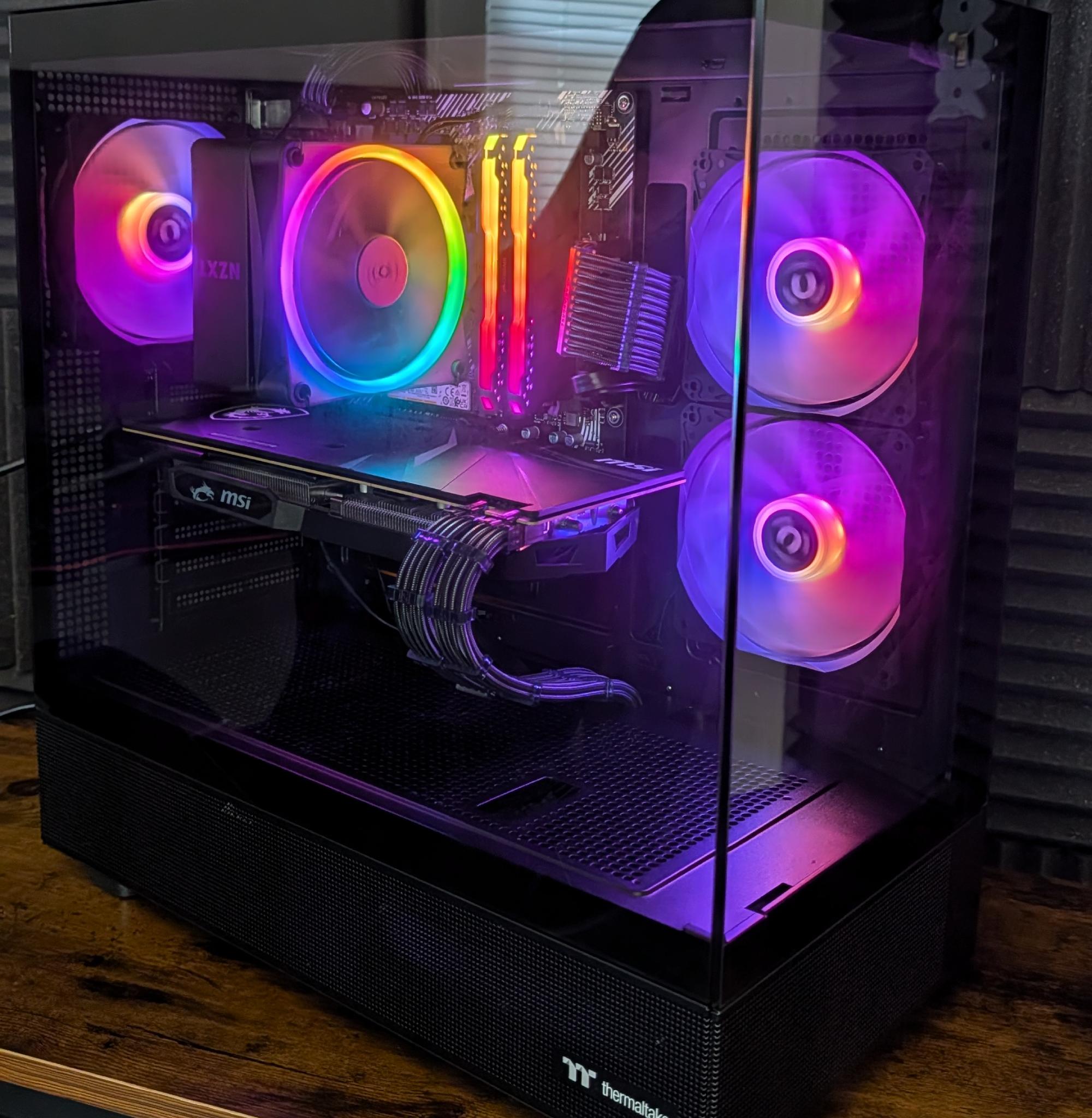 RX 5600 XT Gaming PC – Ryzen 5 5500, 16GB RGB RAM, VR Ready