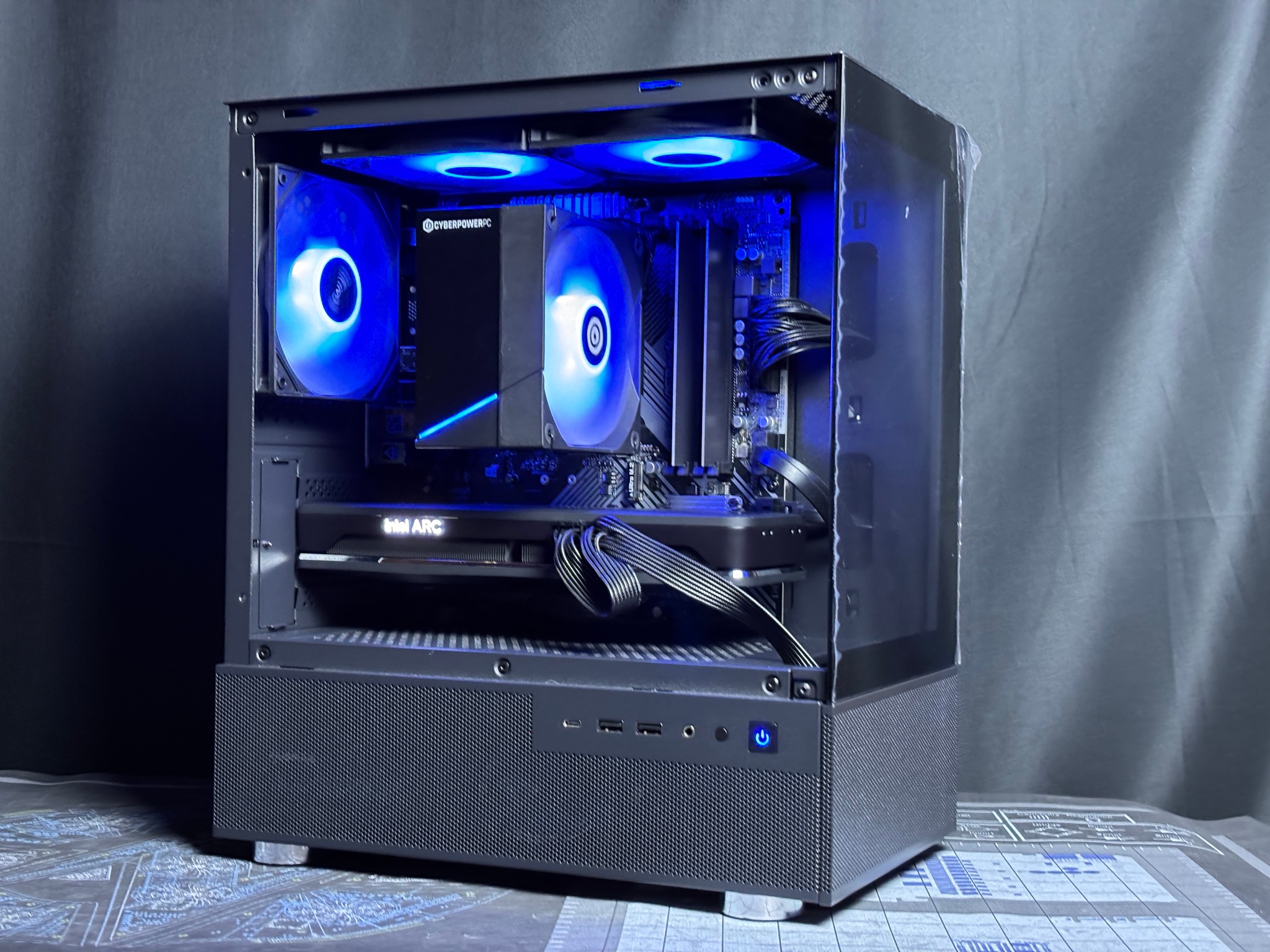 🖤SUPER GAMING PC🖤 Ryzen 5 5500 | Arc A750 | 16gb DDR4 | 500GB SSD🔥