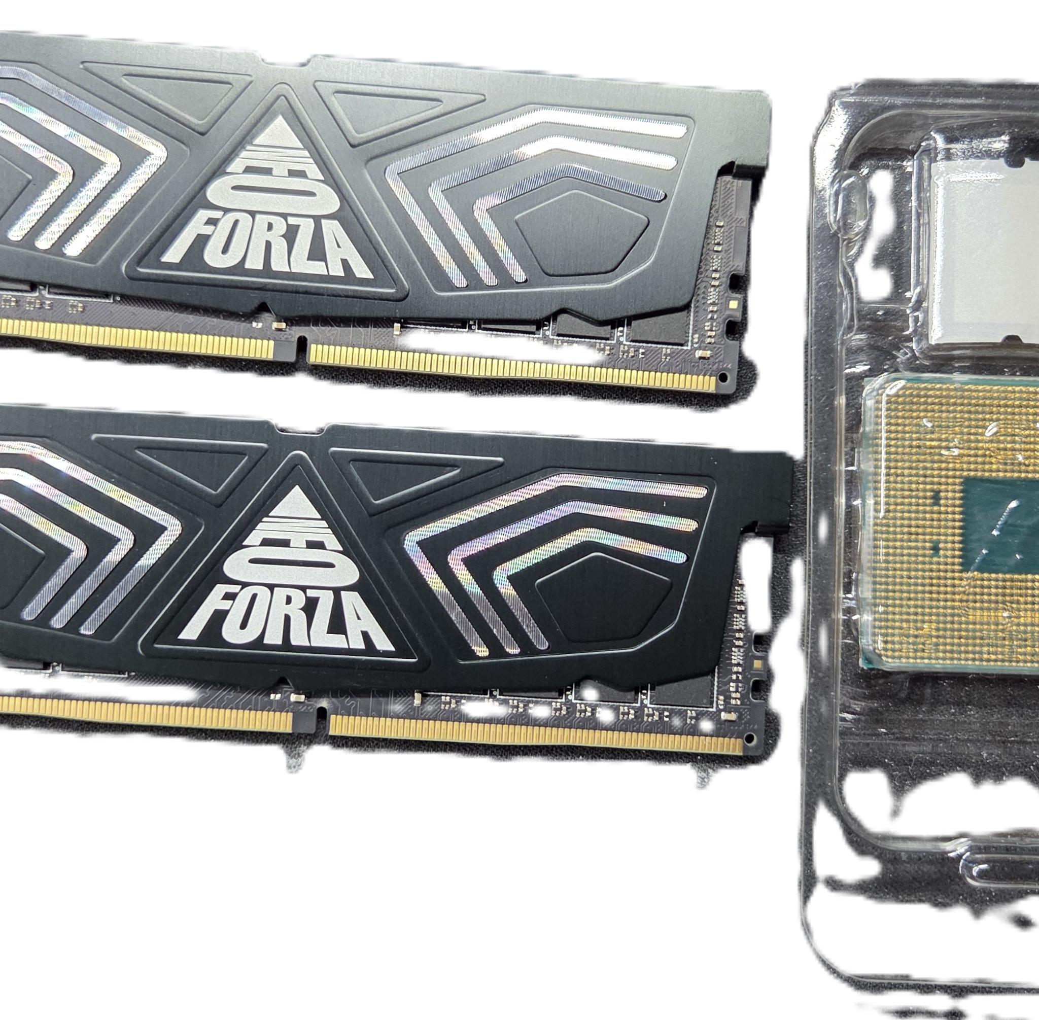 AMD Ryzen 7 2700X with Forza DDR4 2X8GB (16GB) RAM
