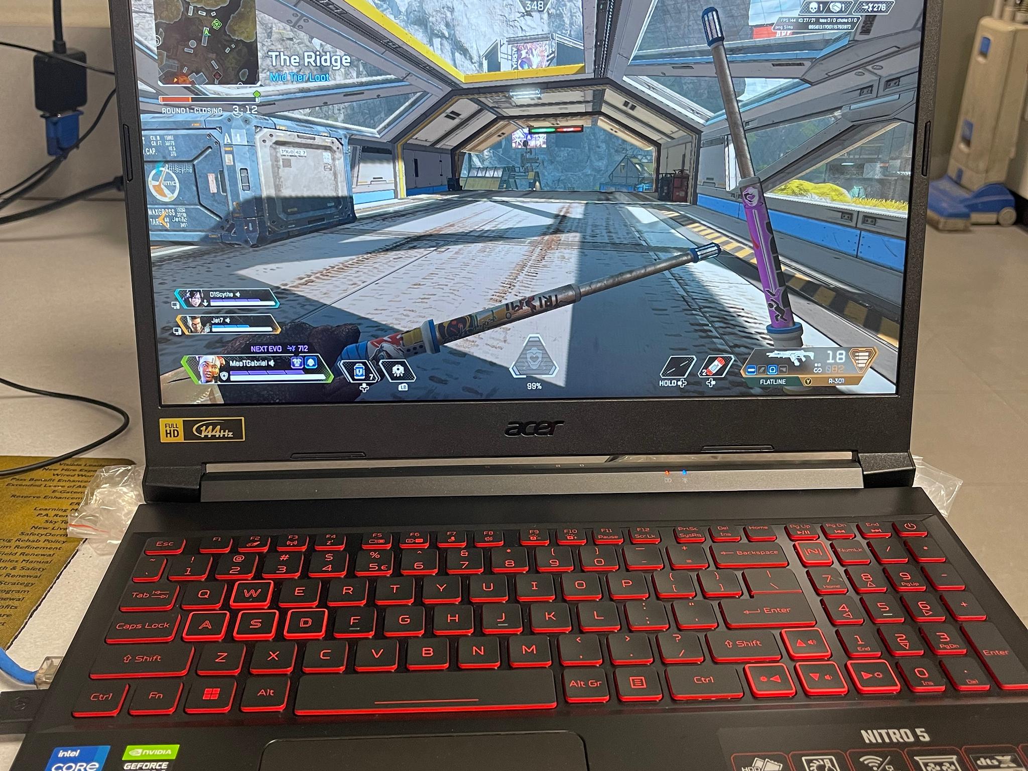 Acer Nitro 5 RTX 3060 i5-11400H @2.7GHZ 144hz Windows 11