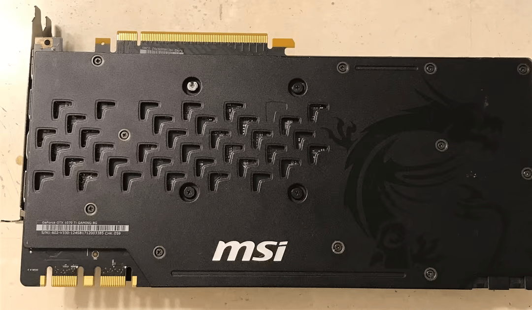 MSI GEFORCE GTX 1070TI 8GB GAMING
