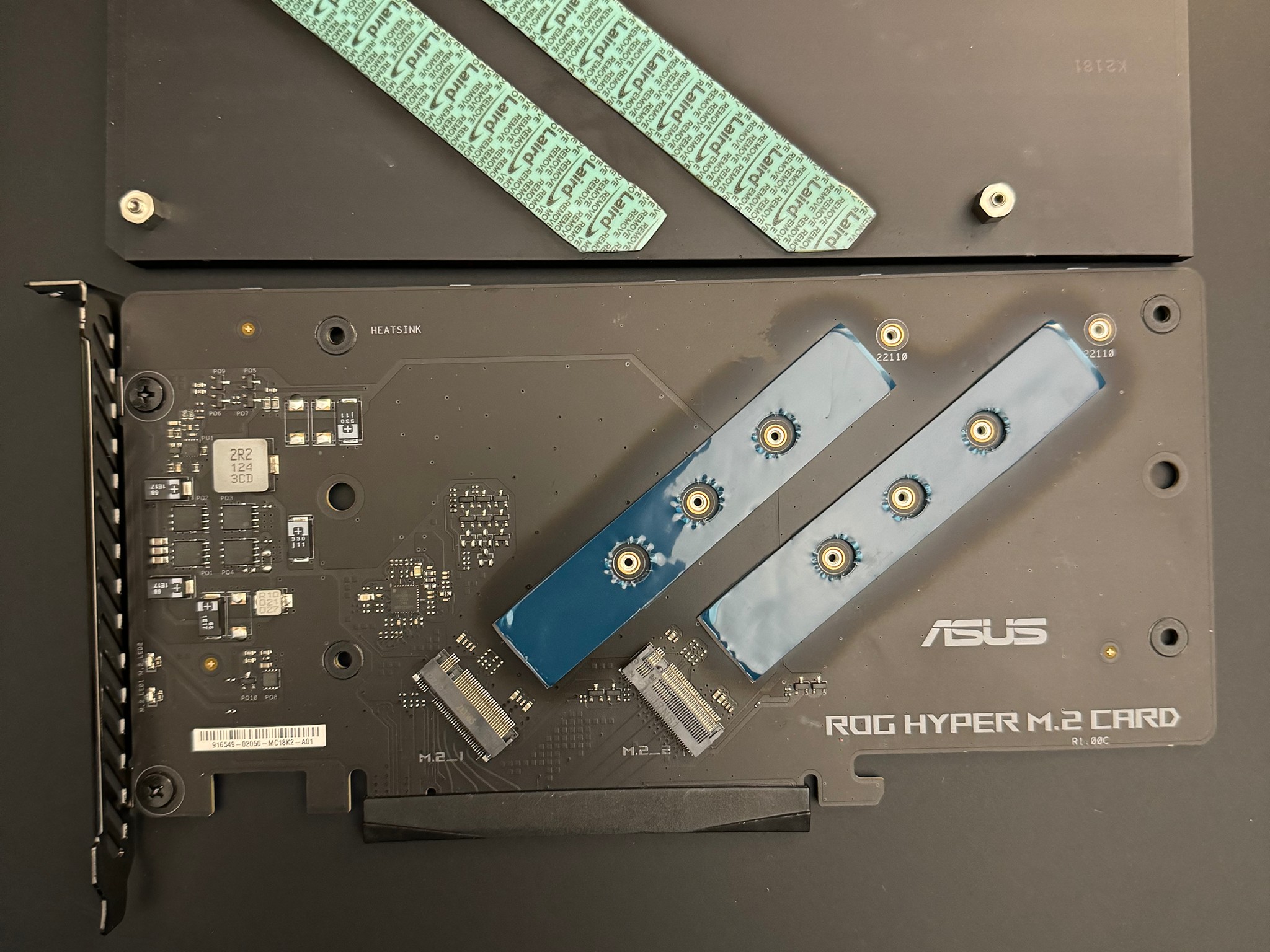 Asus M.2 expansion card