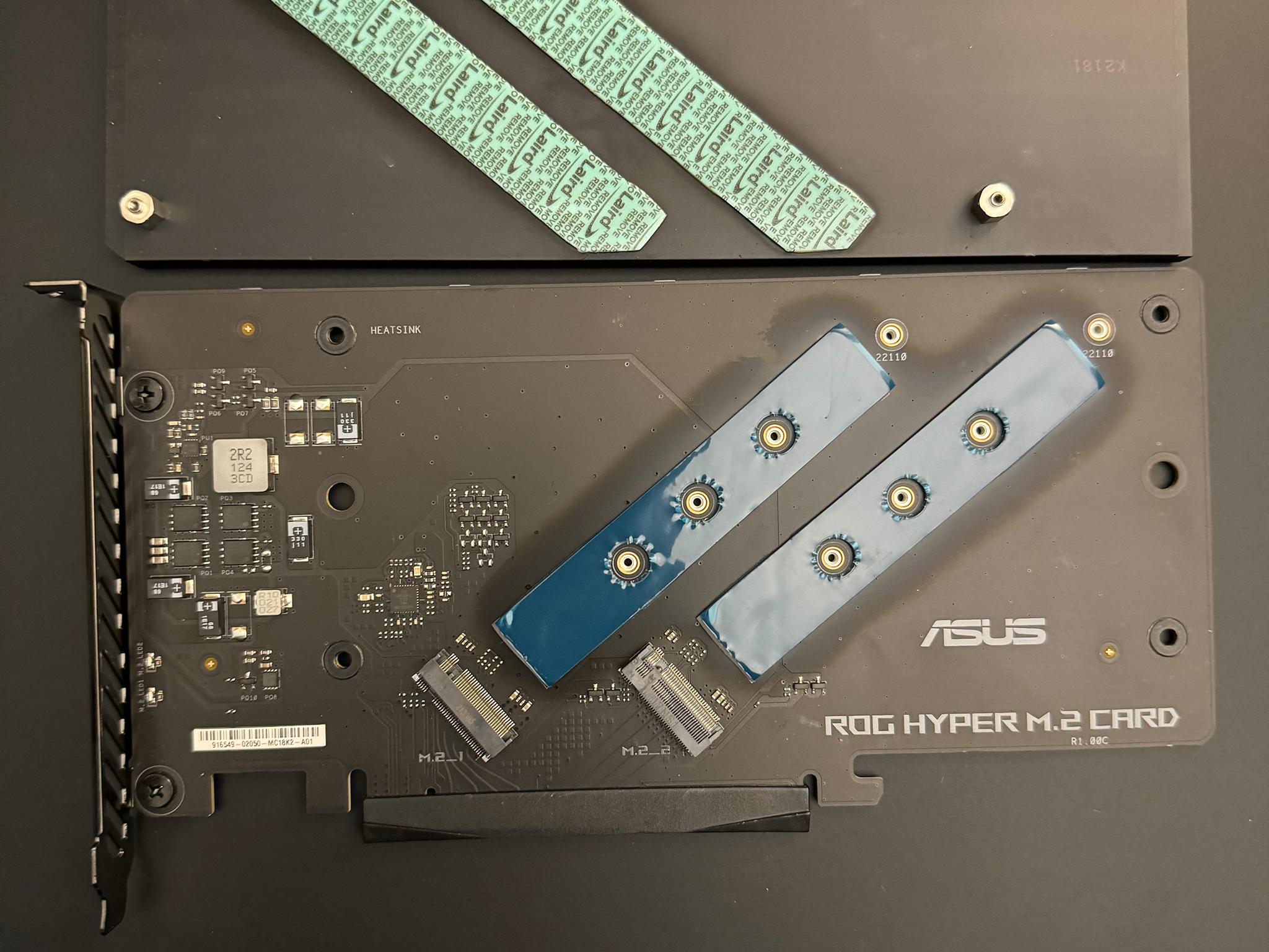 Asus M.2 expansion card